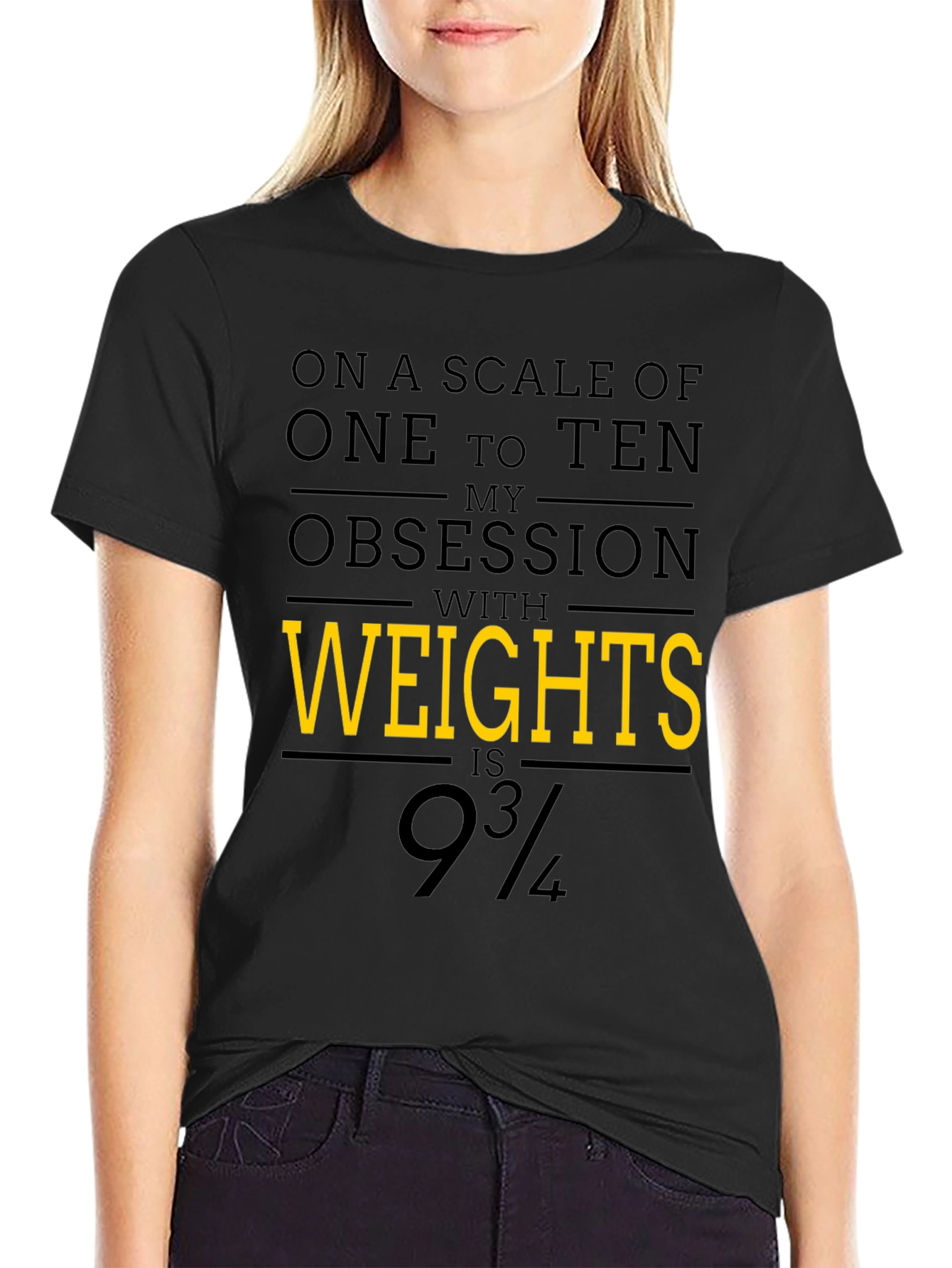 Weightlifting Obsession Tee - Gym Workout Apparel