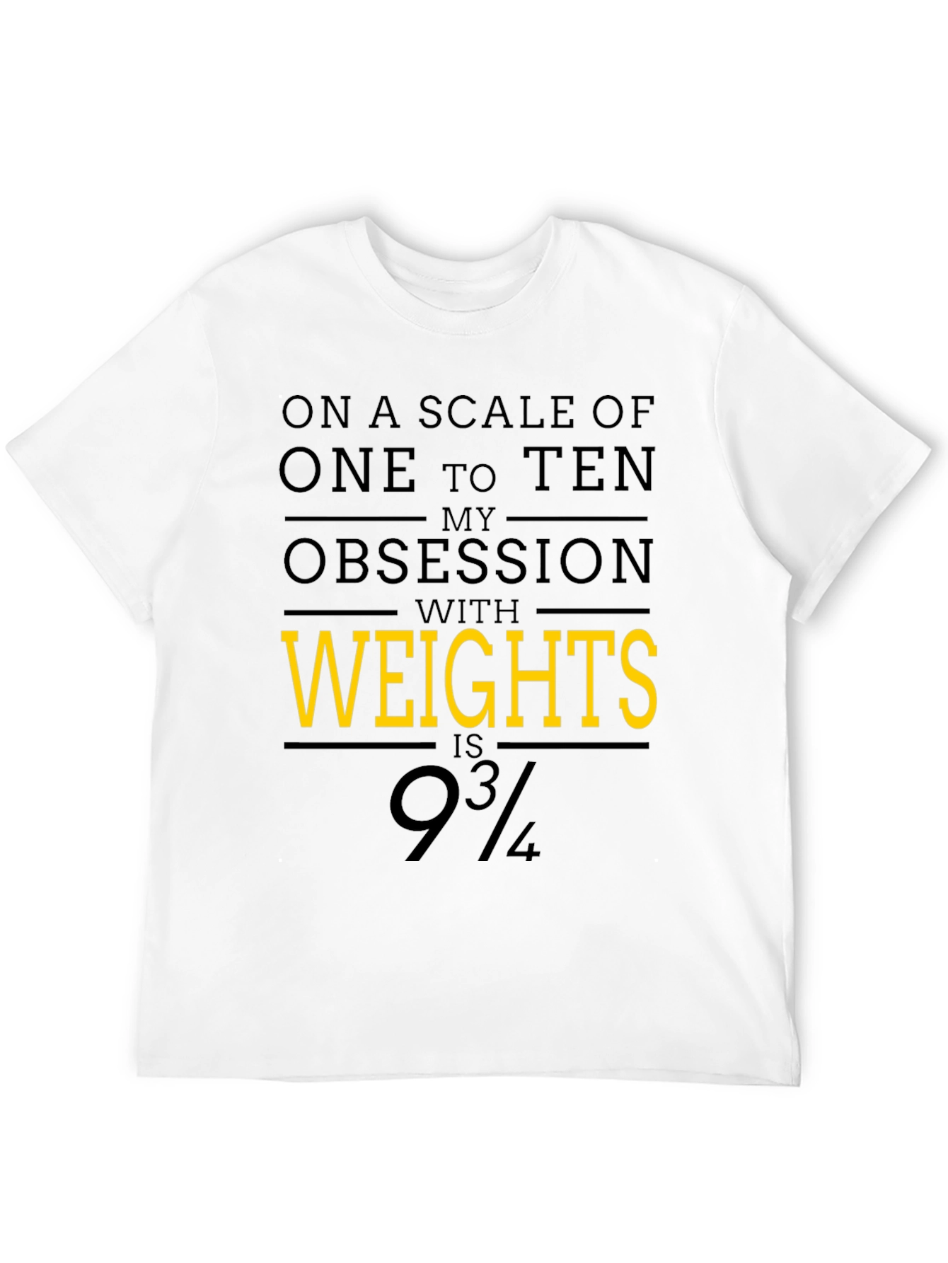 Weightlifting Obsession Tee - Gym Workout Apparel