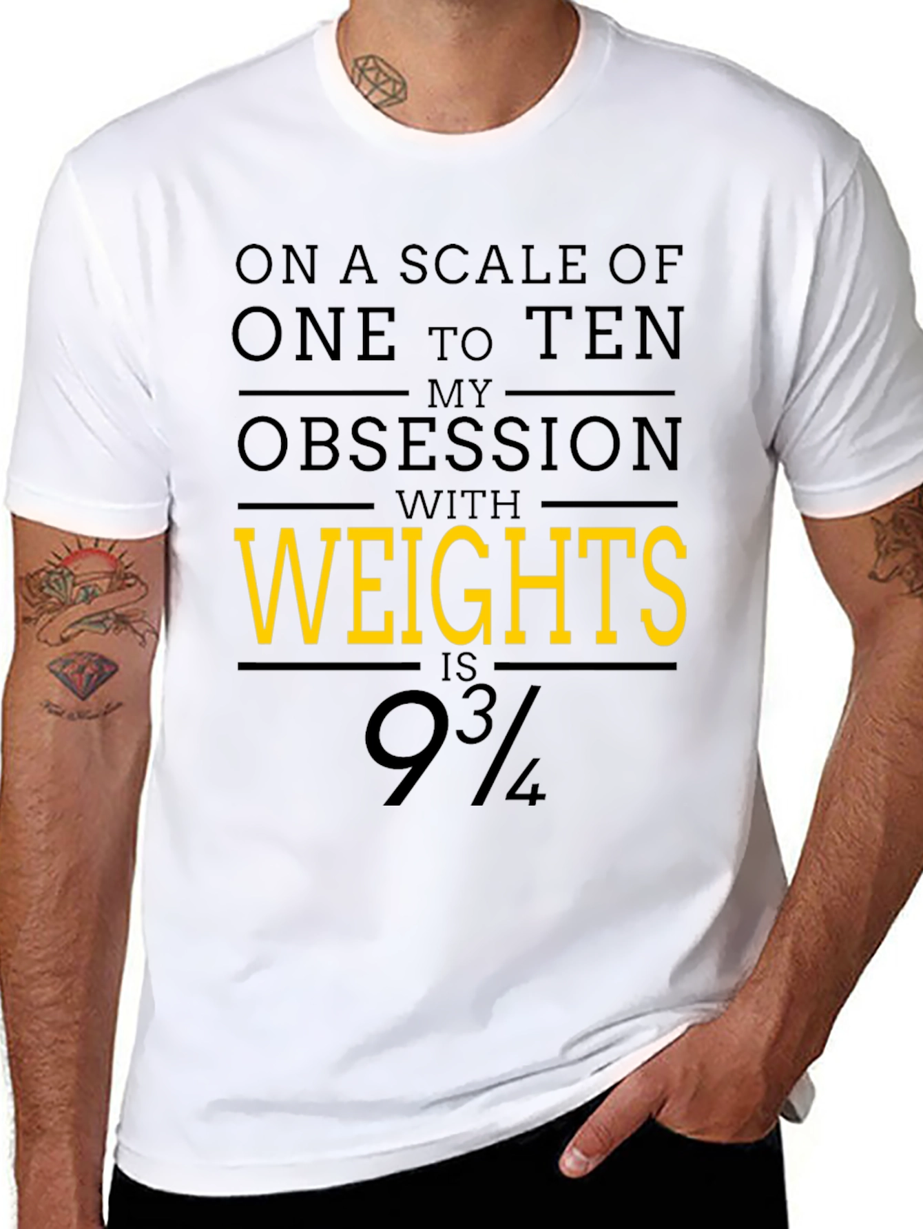 Weightlifting Obsession Tee - Gym Workout Apparel