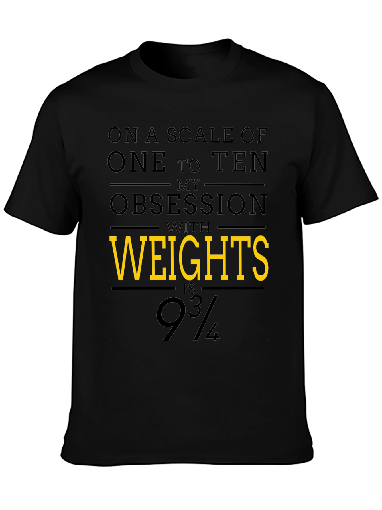 Weightlifting Obsession Tee - Gym Workout Apparel