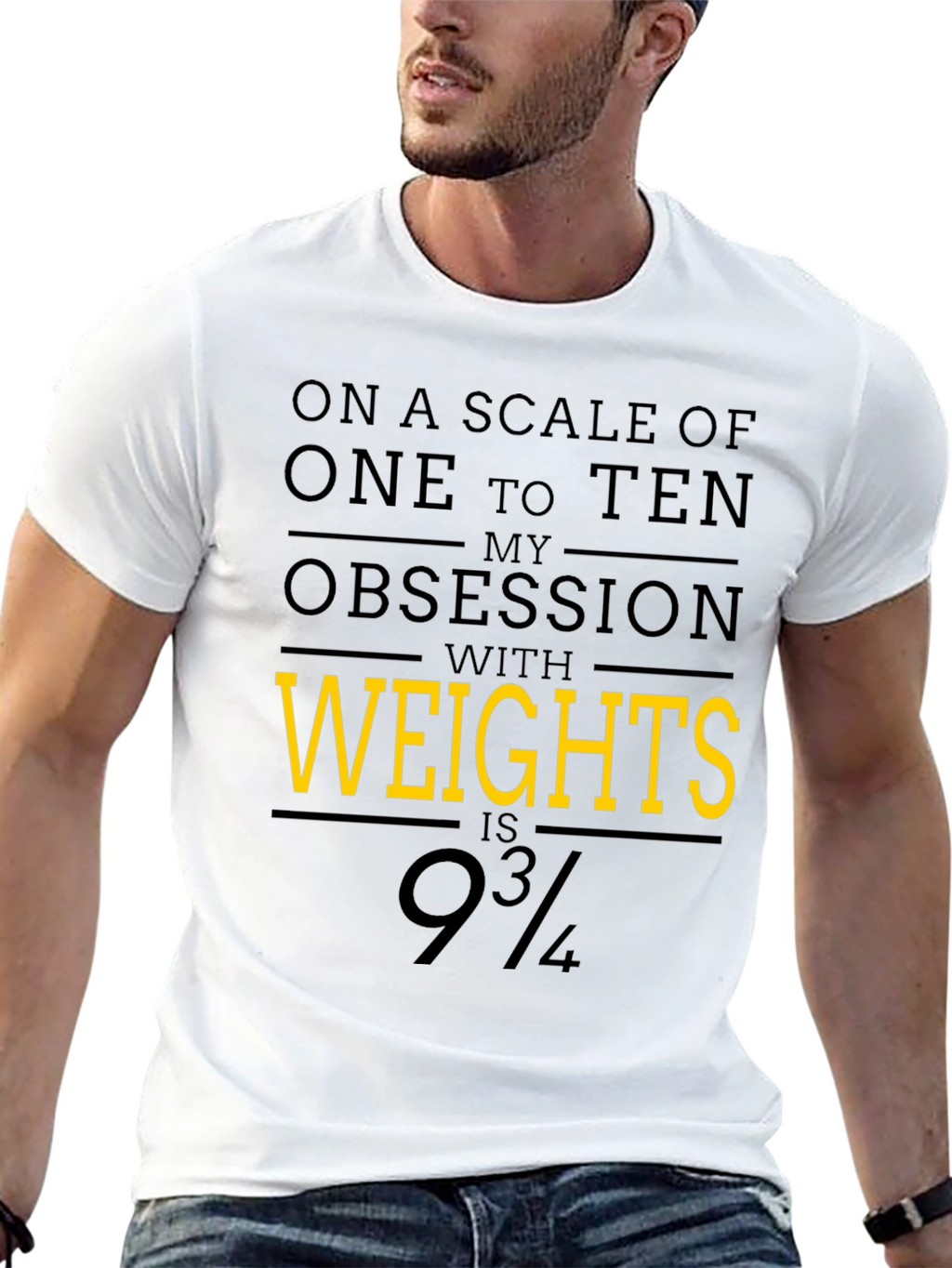 Weightlifting Obsession Tee - Gym Workout Apparel