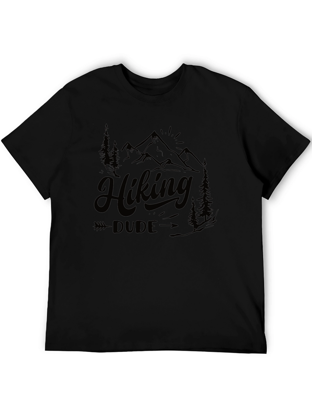Hiking Dude Graphic Tee - Adventure Awaits!