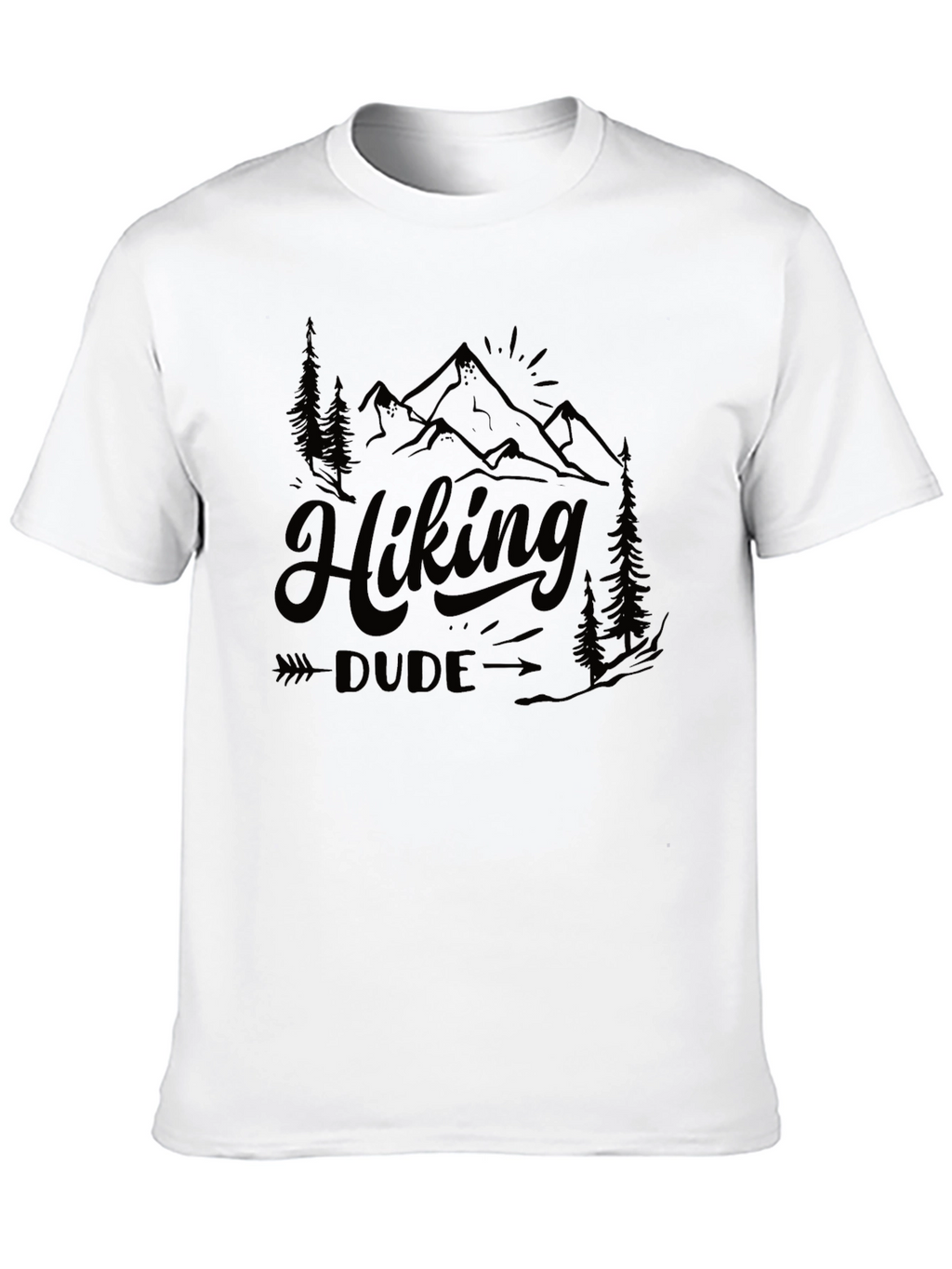 Hiking Dude Graphic Tee - Adventure Awaits!