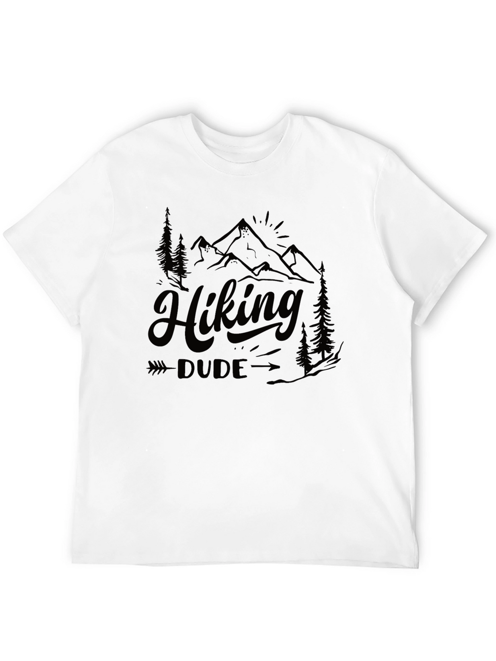 Hiking Dude Graphic Tee - Adventure Awaits!