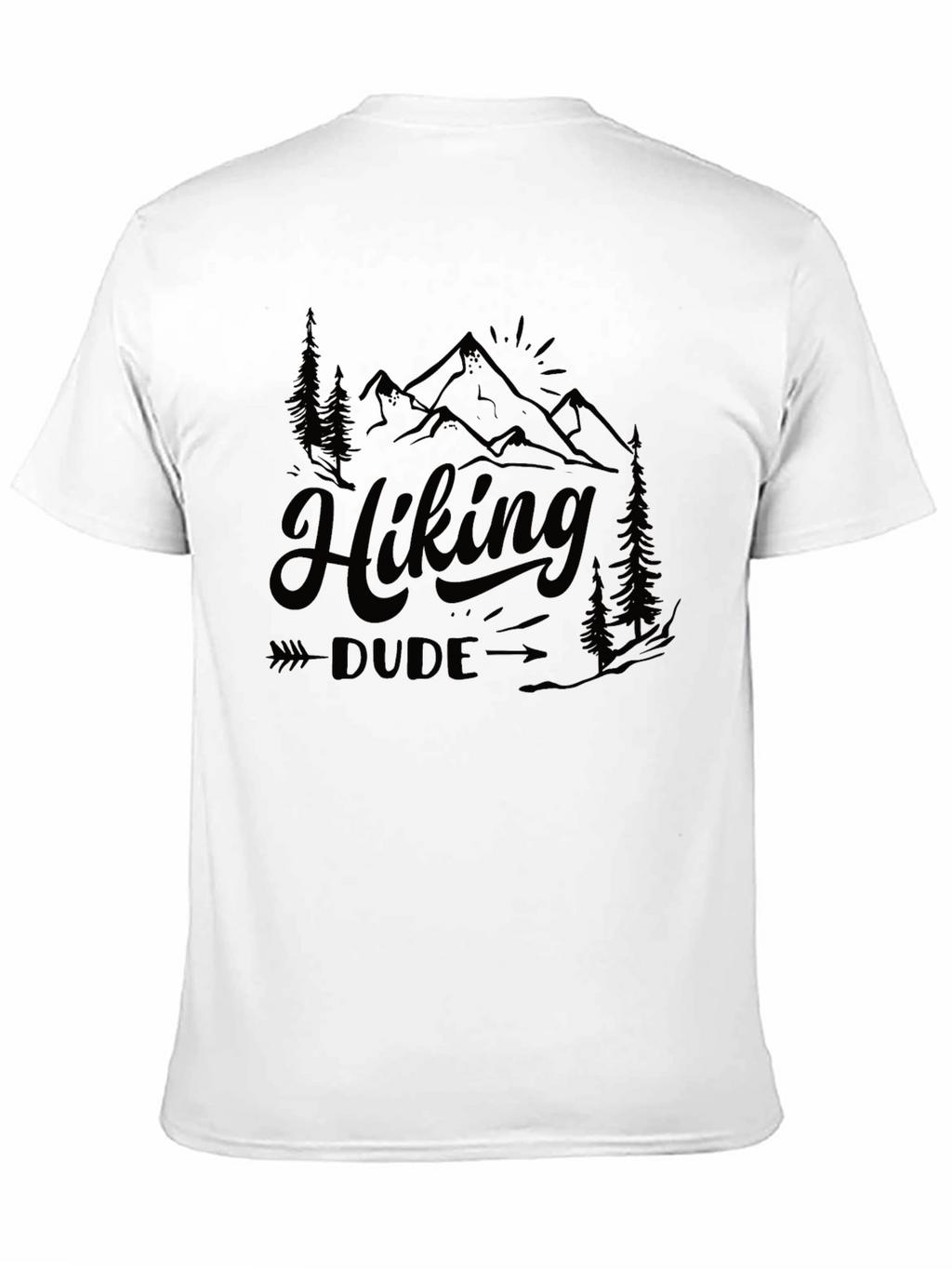 Hiking Dude Graphic Tee - Adventure Awaits!