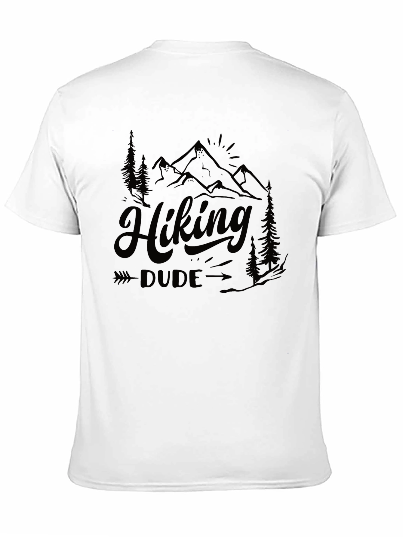 Hiking Dude Graphic Tee - Adventure Awaits!