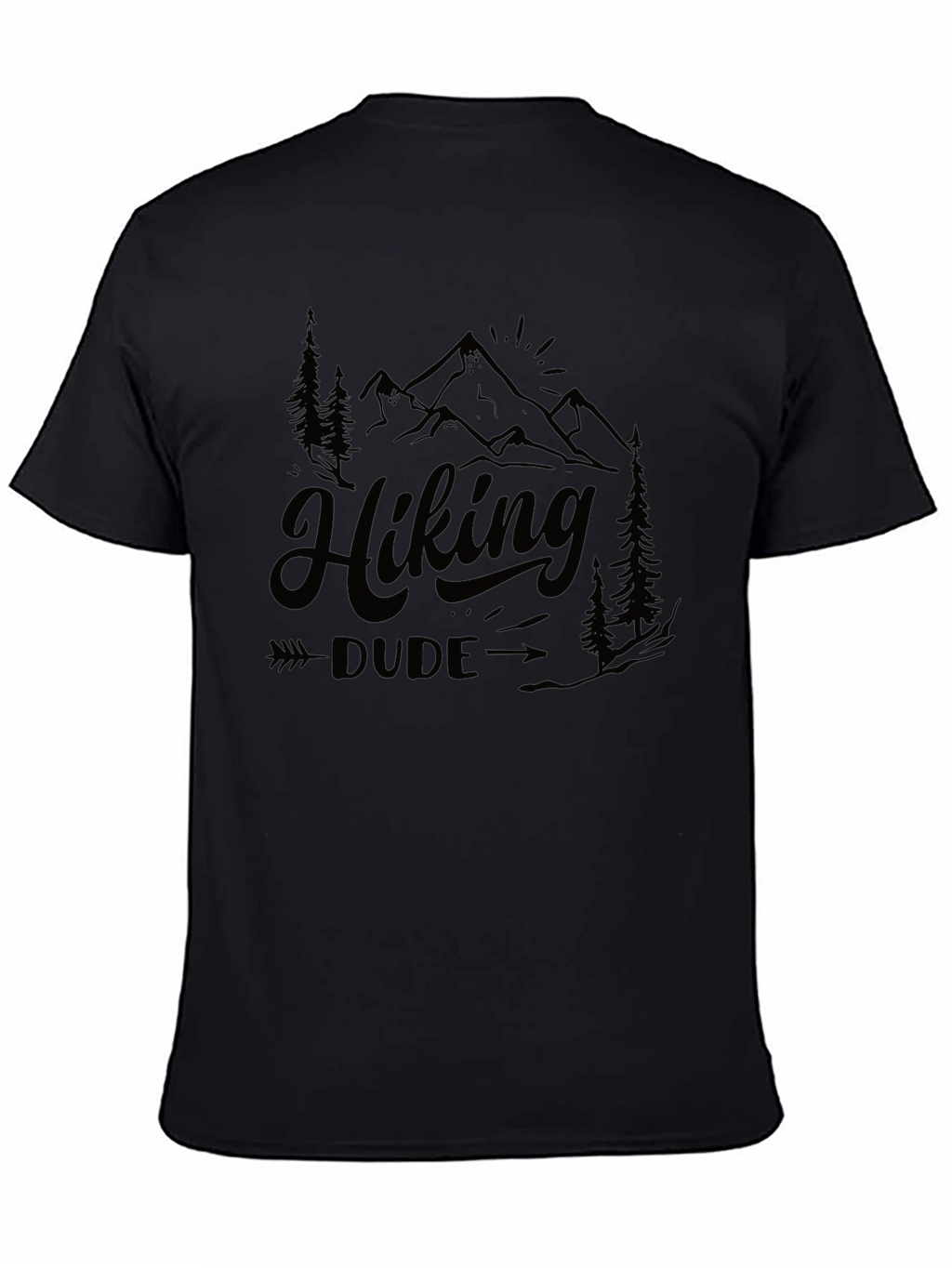 Hiking Dude Graphic Tee - Adventure Awaits!