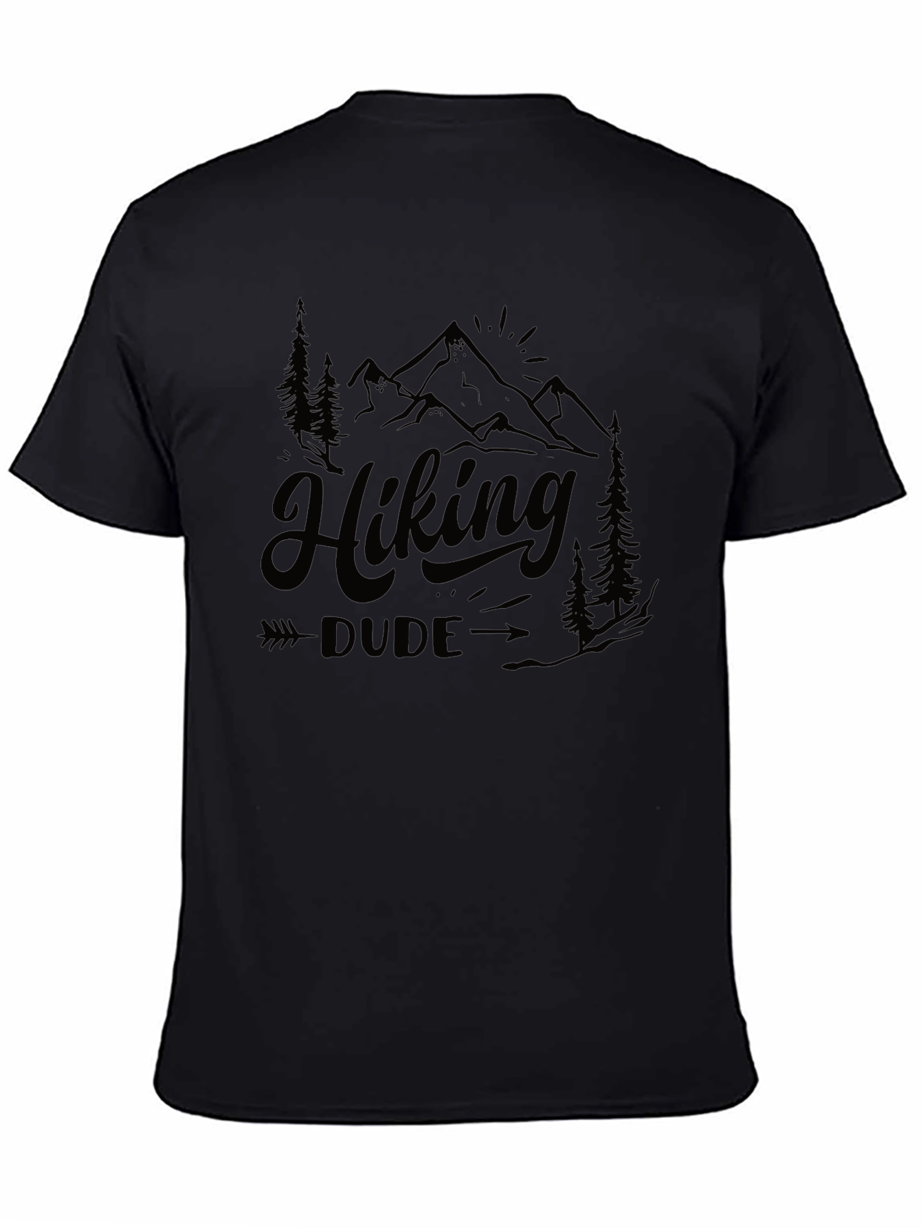 Hiking Dude Graphic Tee - Adventure Awaits!