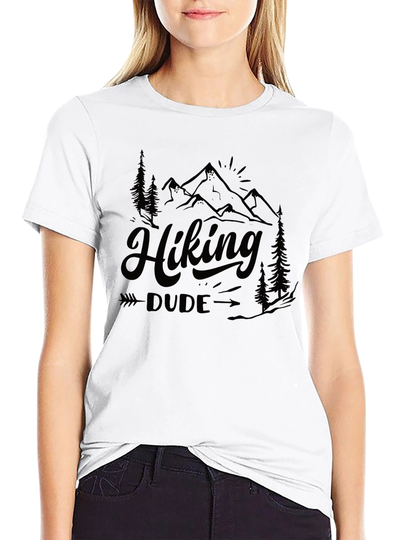 Hiking Dude Graphic Tee - Adventure Awaits!