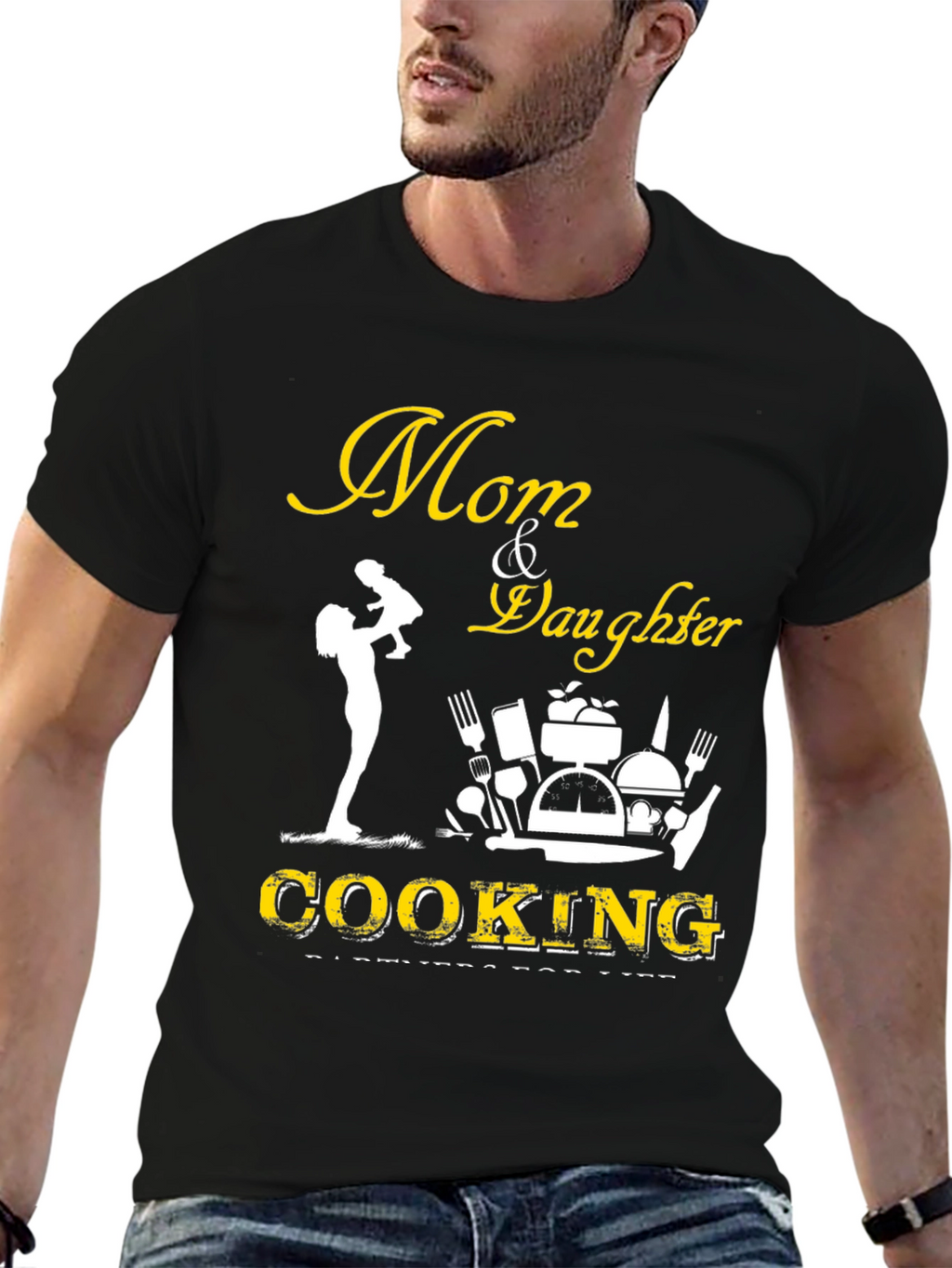 Mom & Daughter Cooking Partners T-Shirt