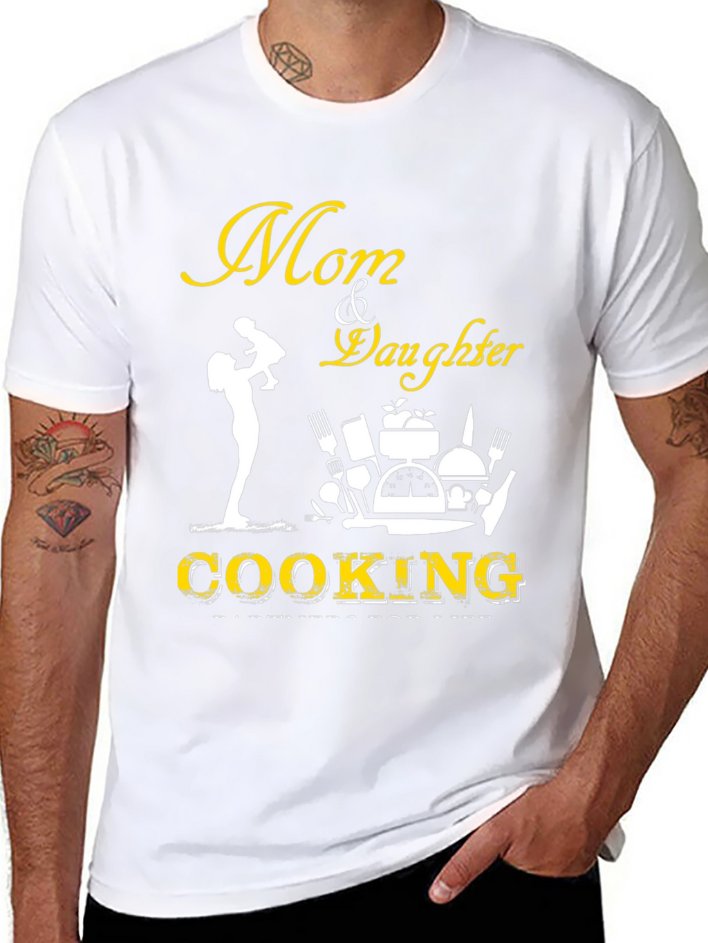Mom & Daughter Cooking Partners T-Shirt