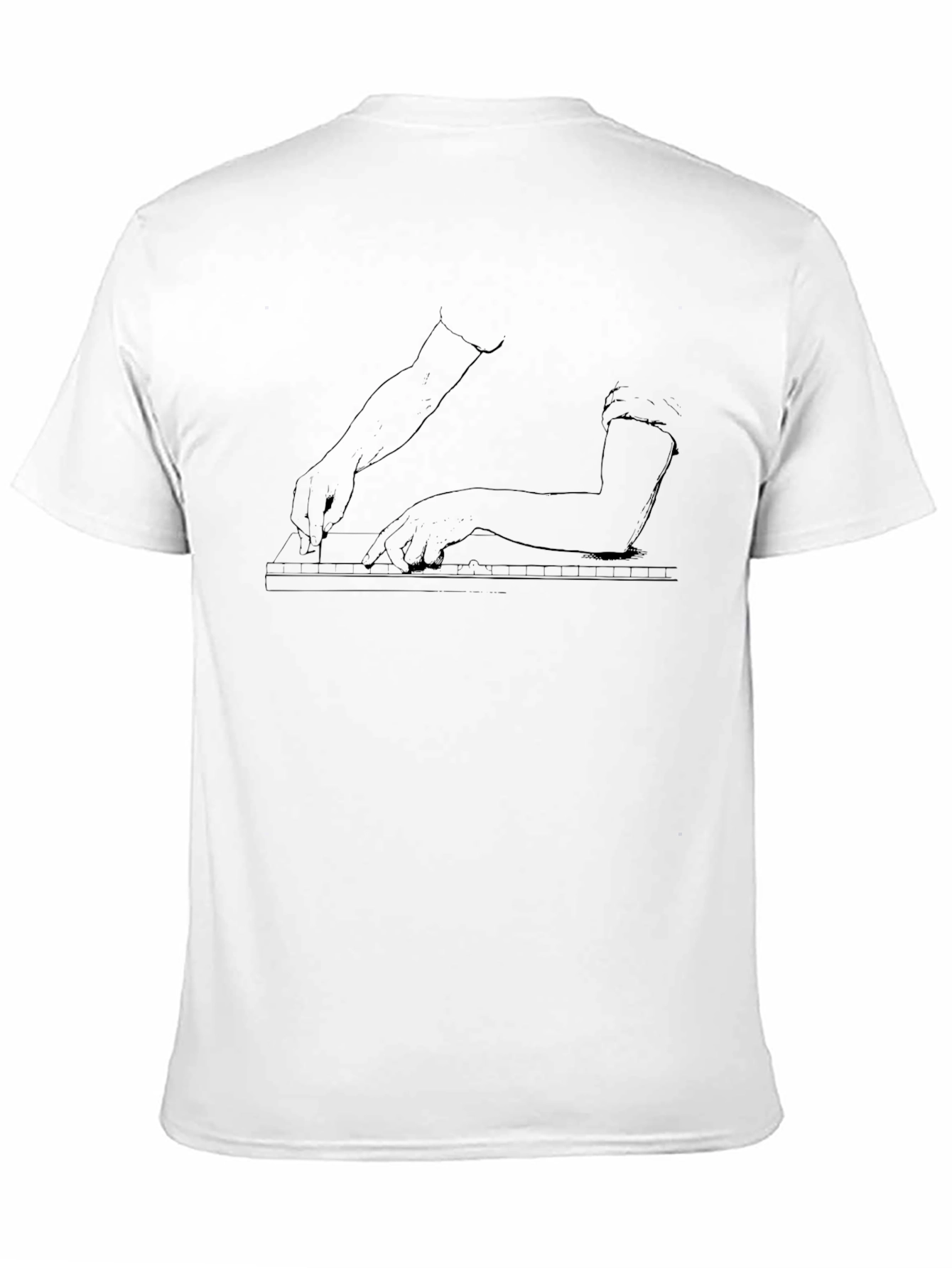 Piano Player Tee - Stylish Graphic T-Shirt