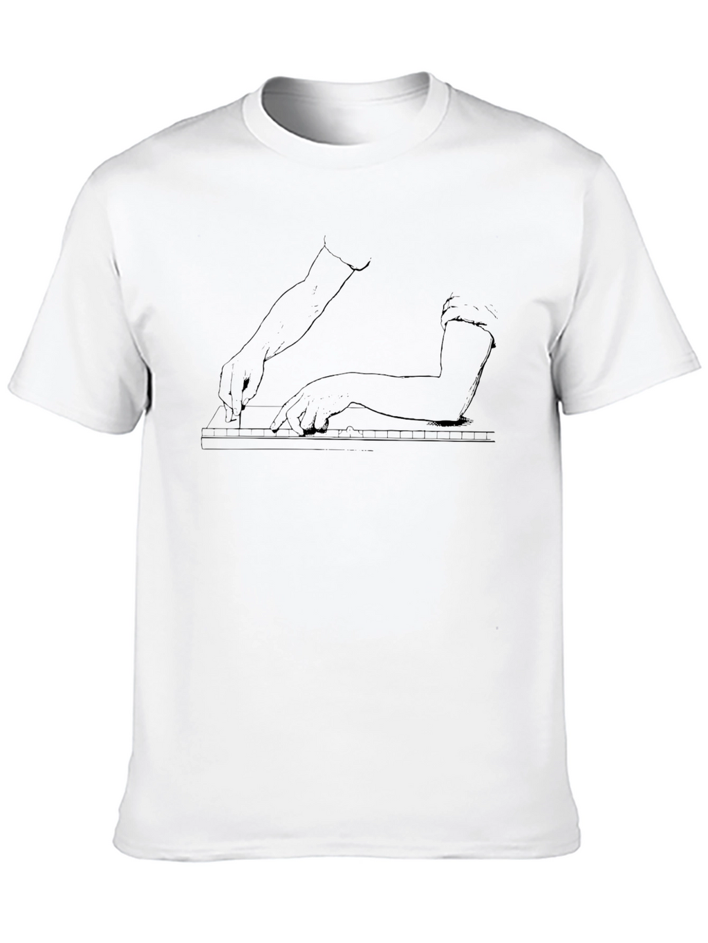 Piano Player Tee - Stylish Graphic T-Shirt