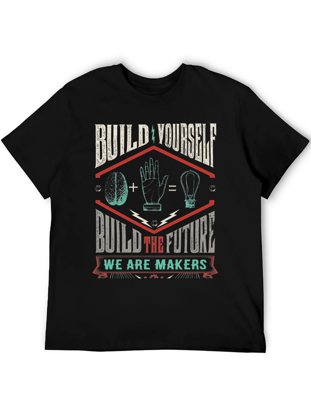 Build Yourself T-Shirt - Maker Design