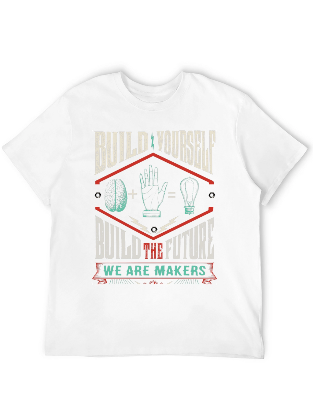 Build Yourself T-Shirt - Maker Design