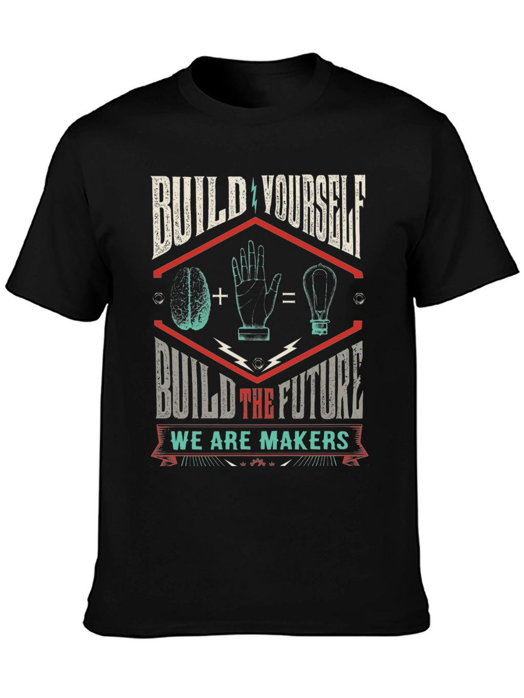 Build Yourself T-Shirt - Maker Design