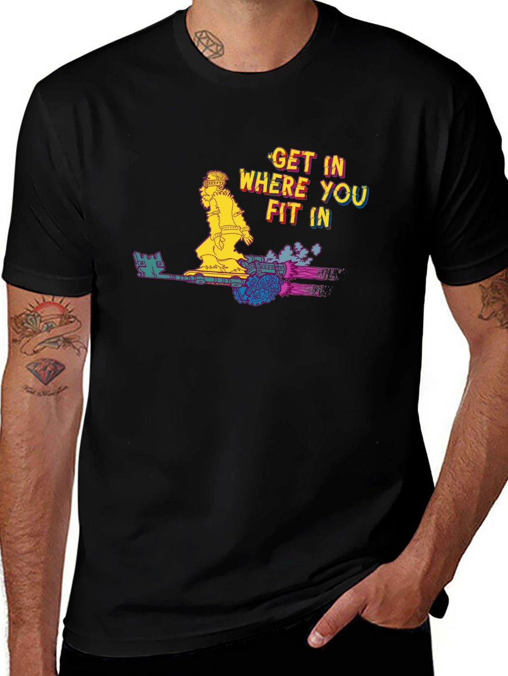 Get In Where You Fit In T-Shirt