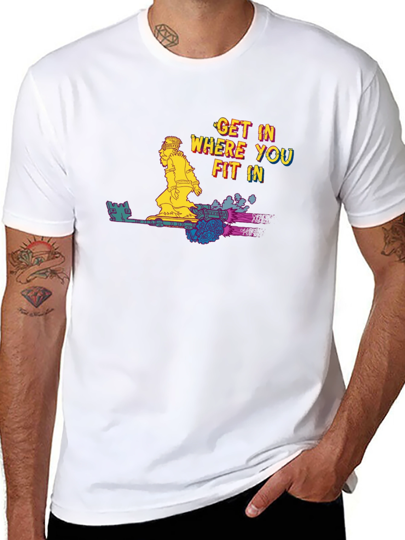 Get In Where You Fit In T-Shirt