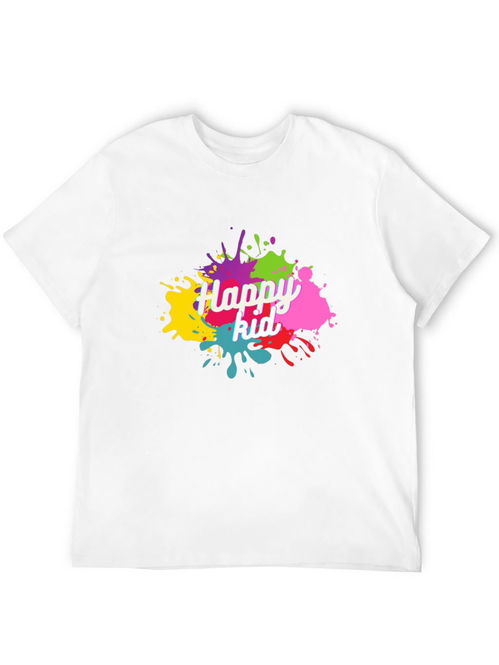 Happy Kid Splatter Graphic Tee