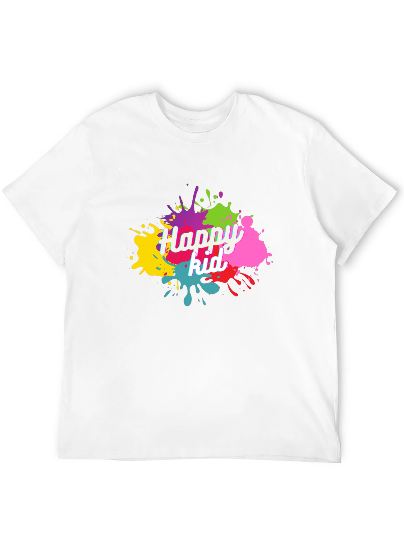 Happy Kid Splatter Graphic Tee