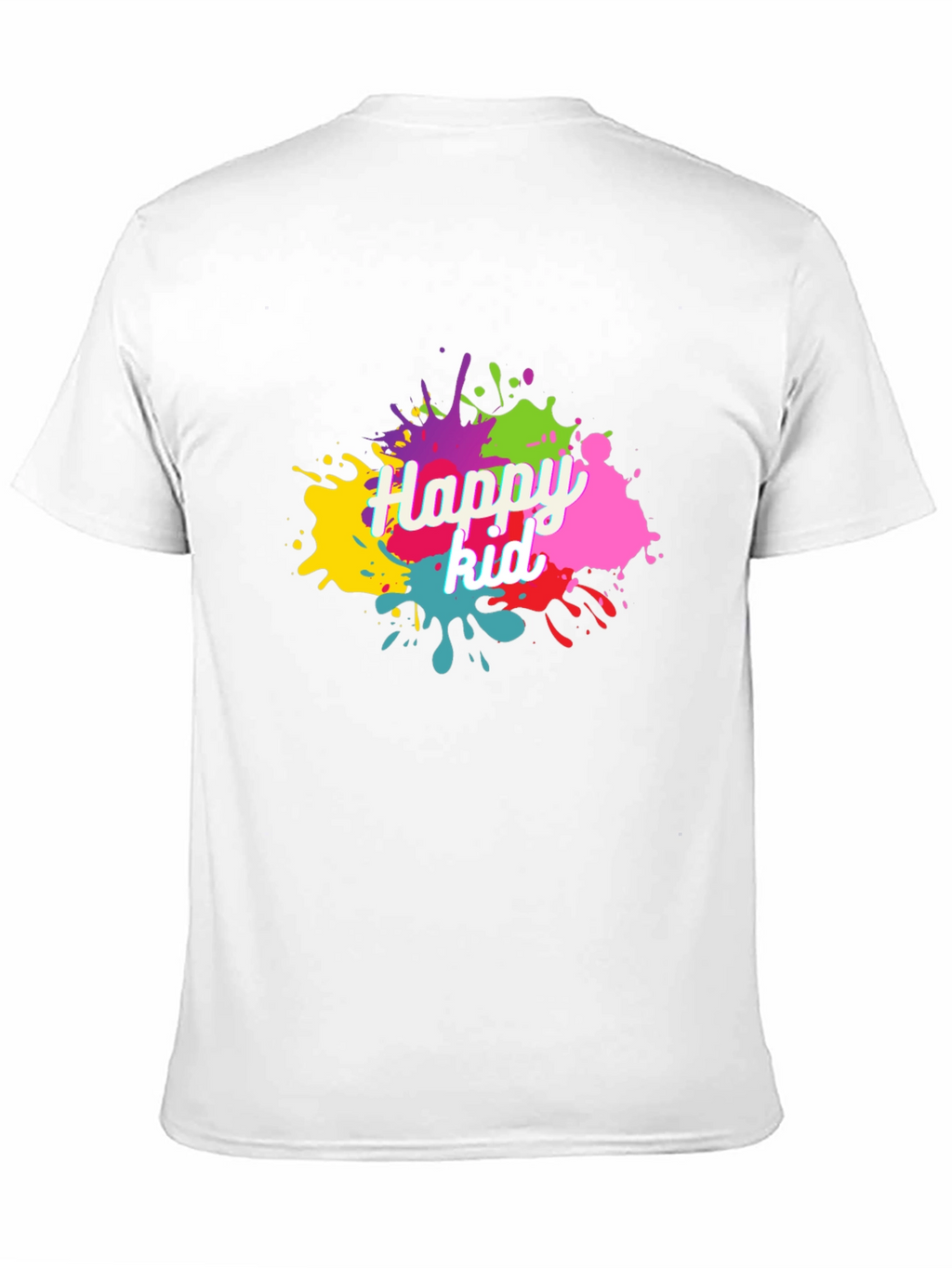 Happy Kid Splatter Graphic Tee