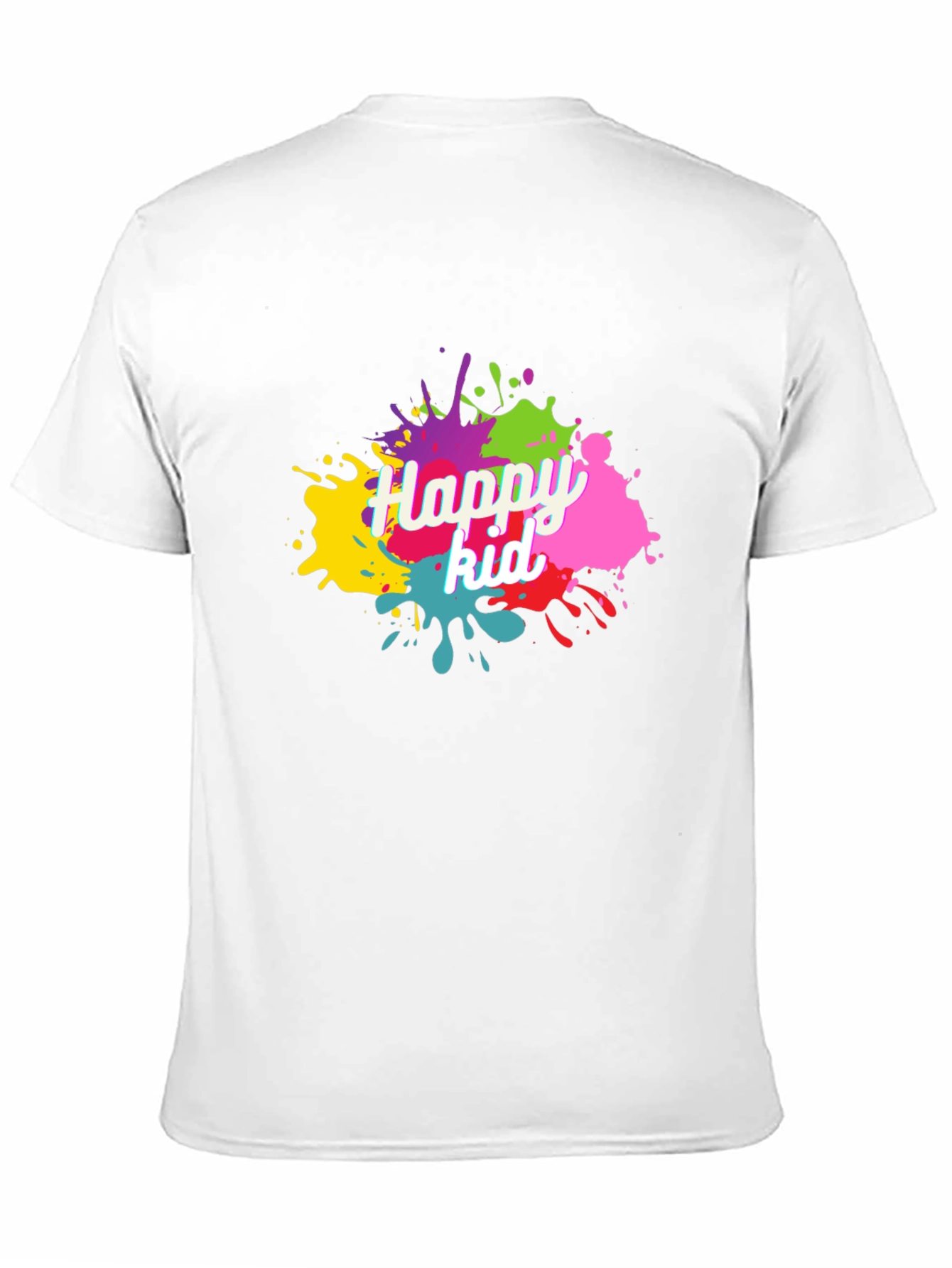 Happy Kid Splatter Graphic Tee