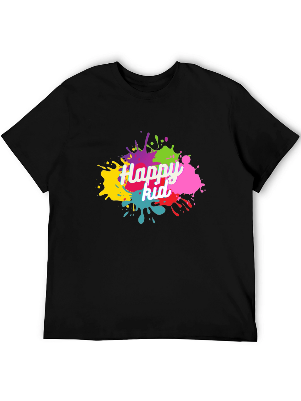 Happy Kid Splatter Graphic Tee