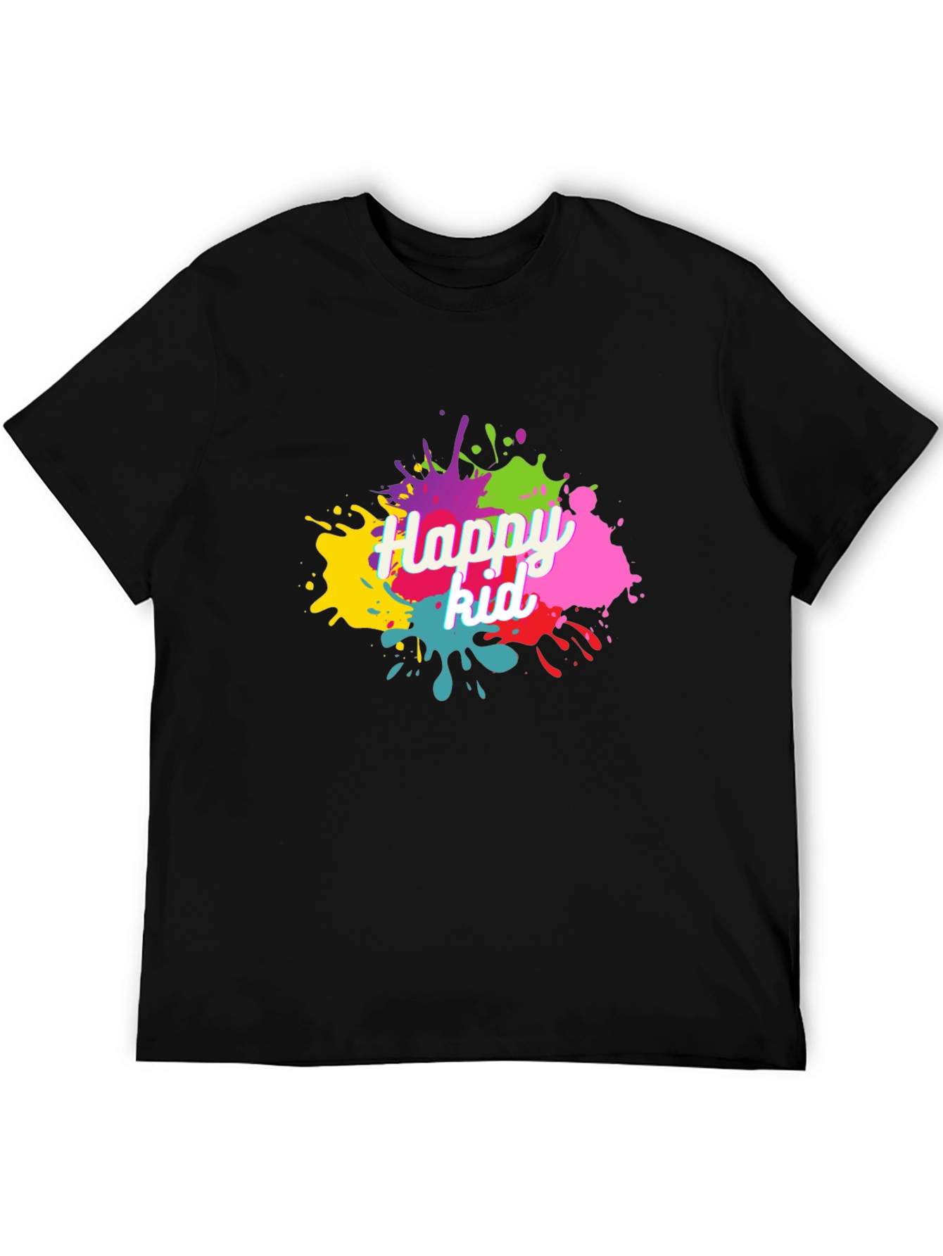 Happy Kid Splatter Graphic Tee