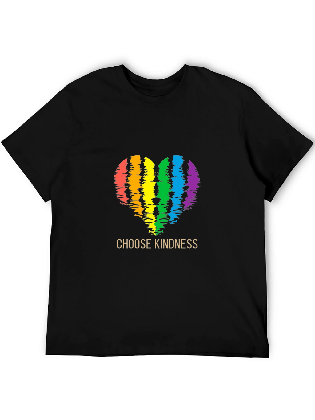 Choose Kindness Rainbow Heart T-Shirt
