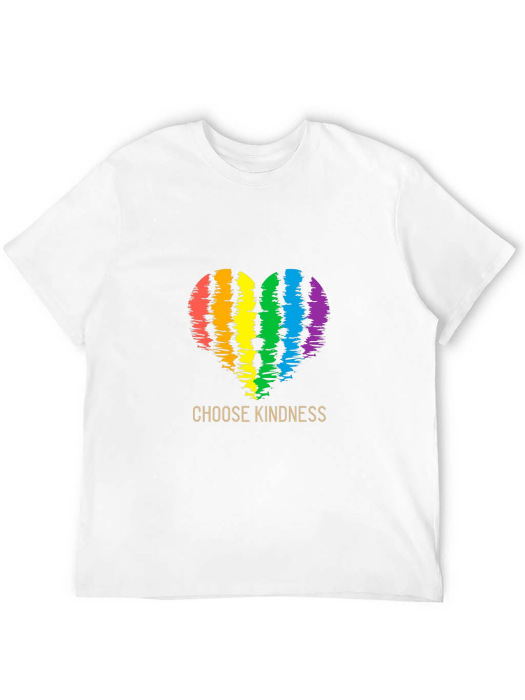 Choose Kindness Rainbow Heart T-Shirt