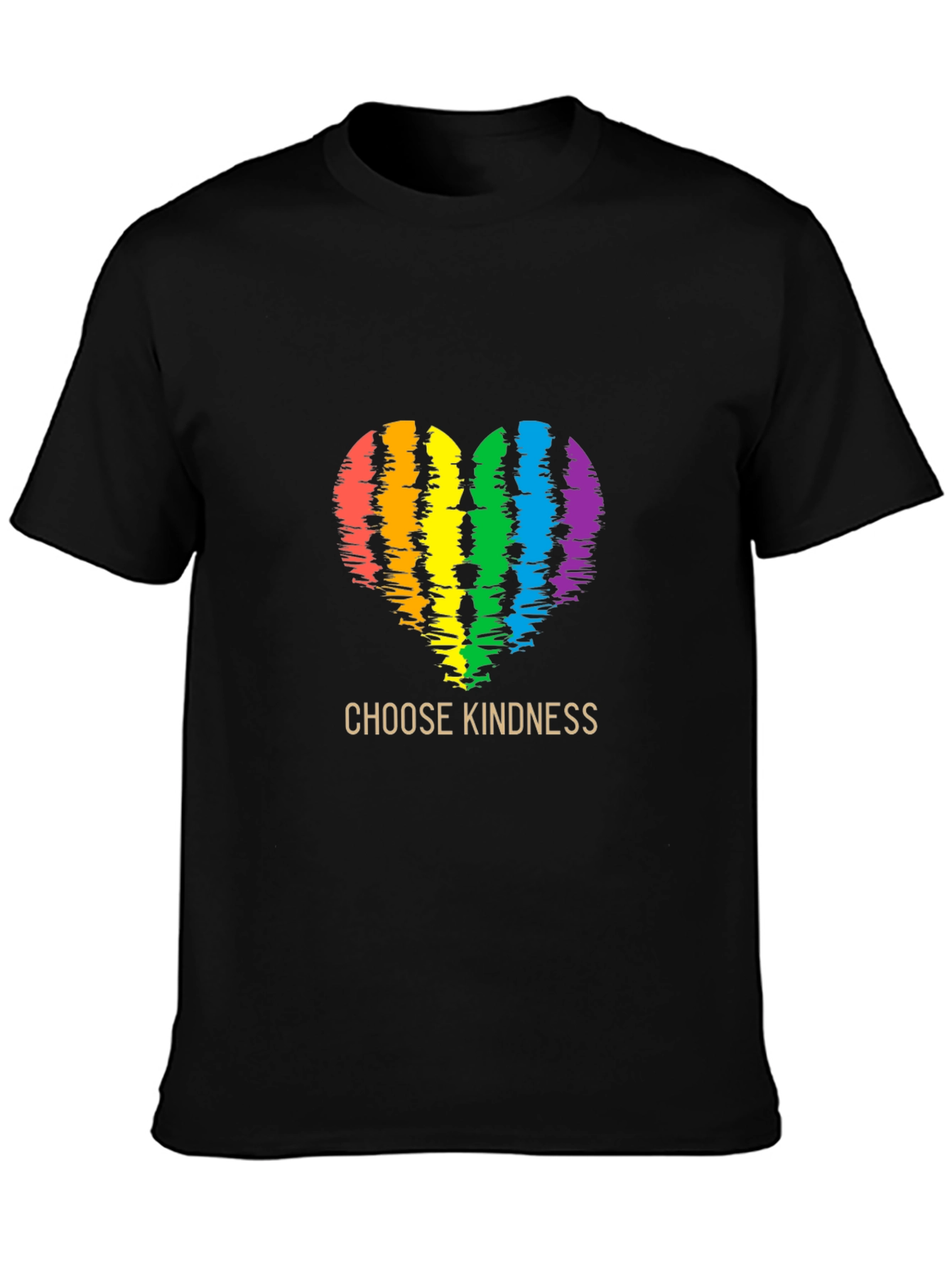 Choose Kindness Rainbow Heart T-Shirt