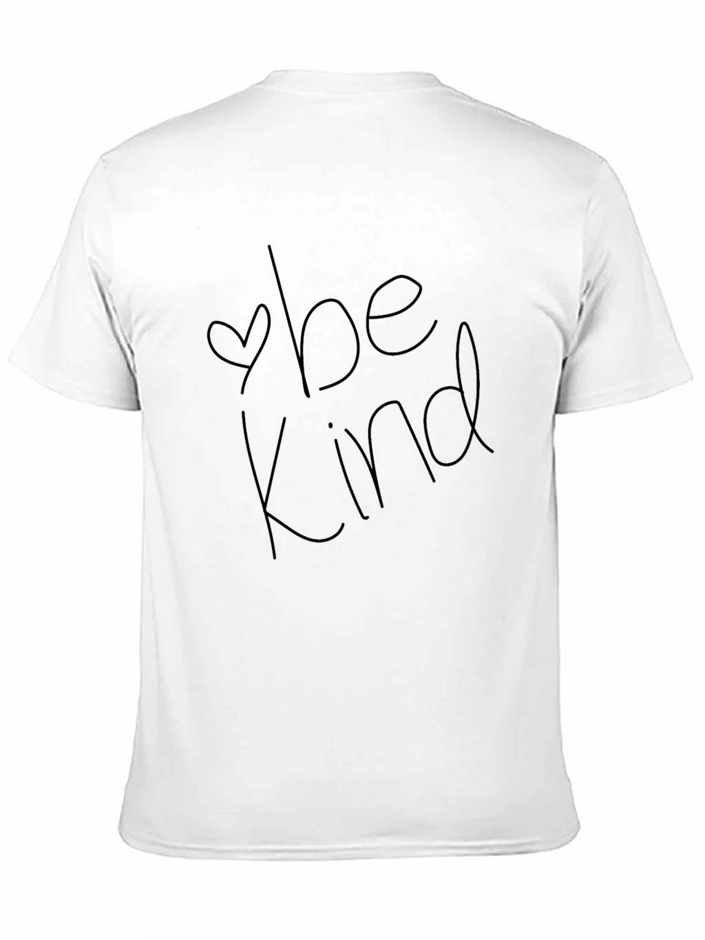 Be Kind Graphic T-Shirt - Black Crew Neck Tee