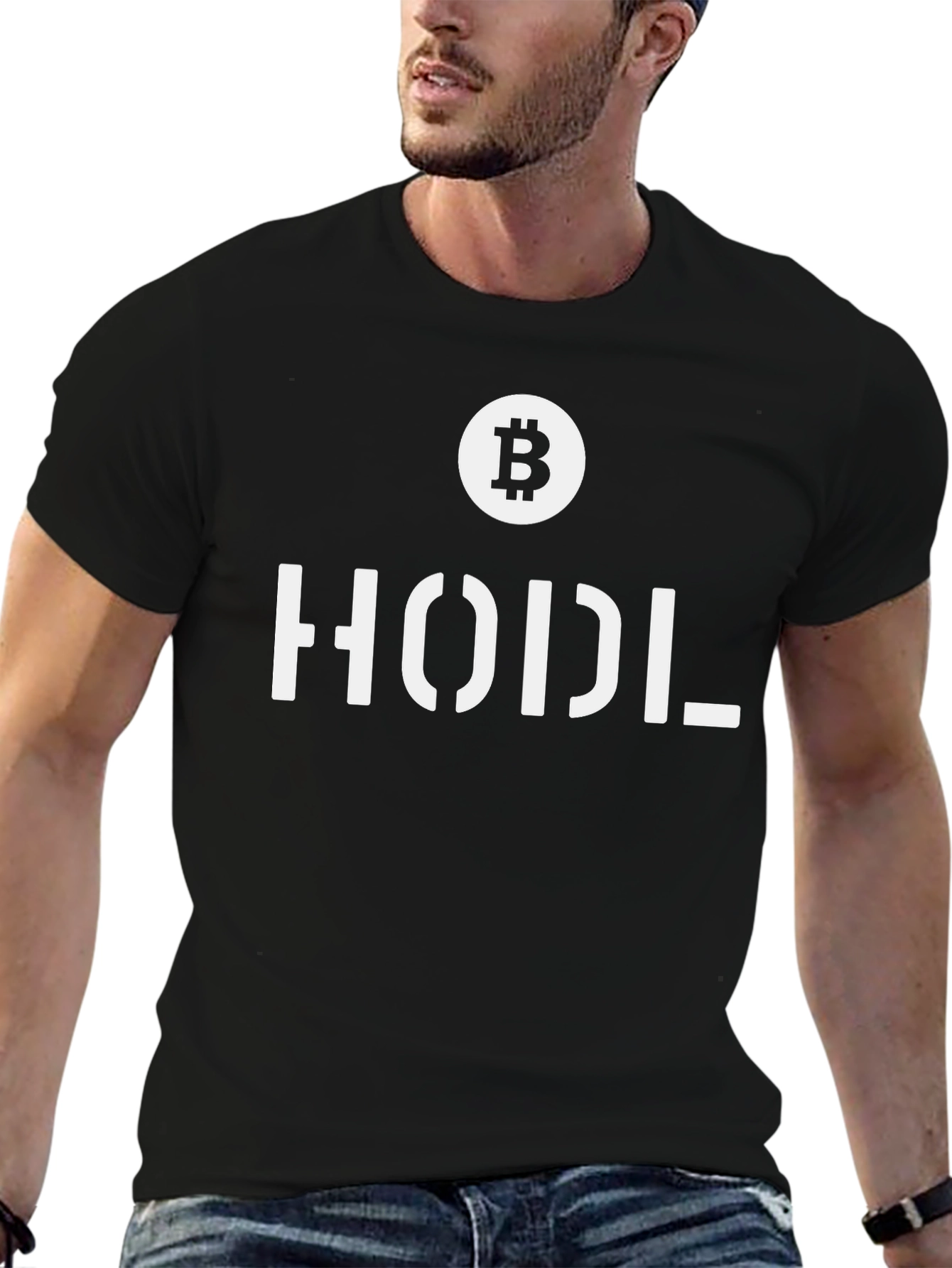 Bitcoin HODL Graphic Tee - Crypto Investor T-Shirt