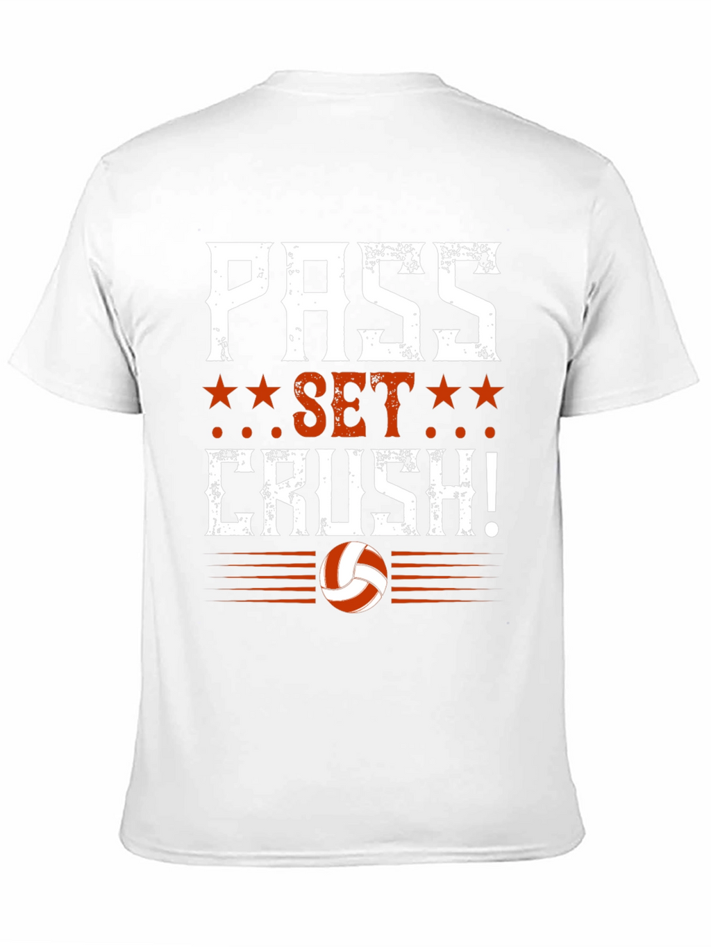 Volleyball Pass Set Crush Graphic T-Shirt
