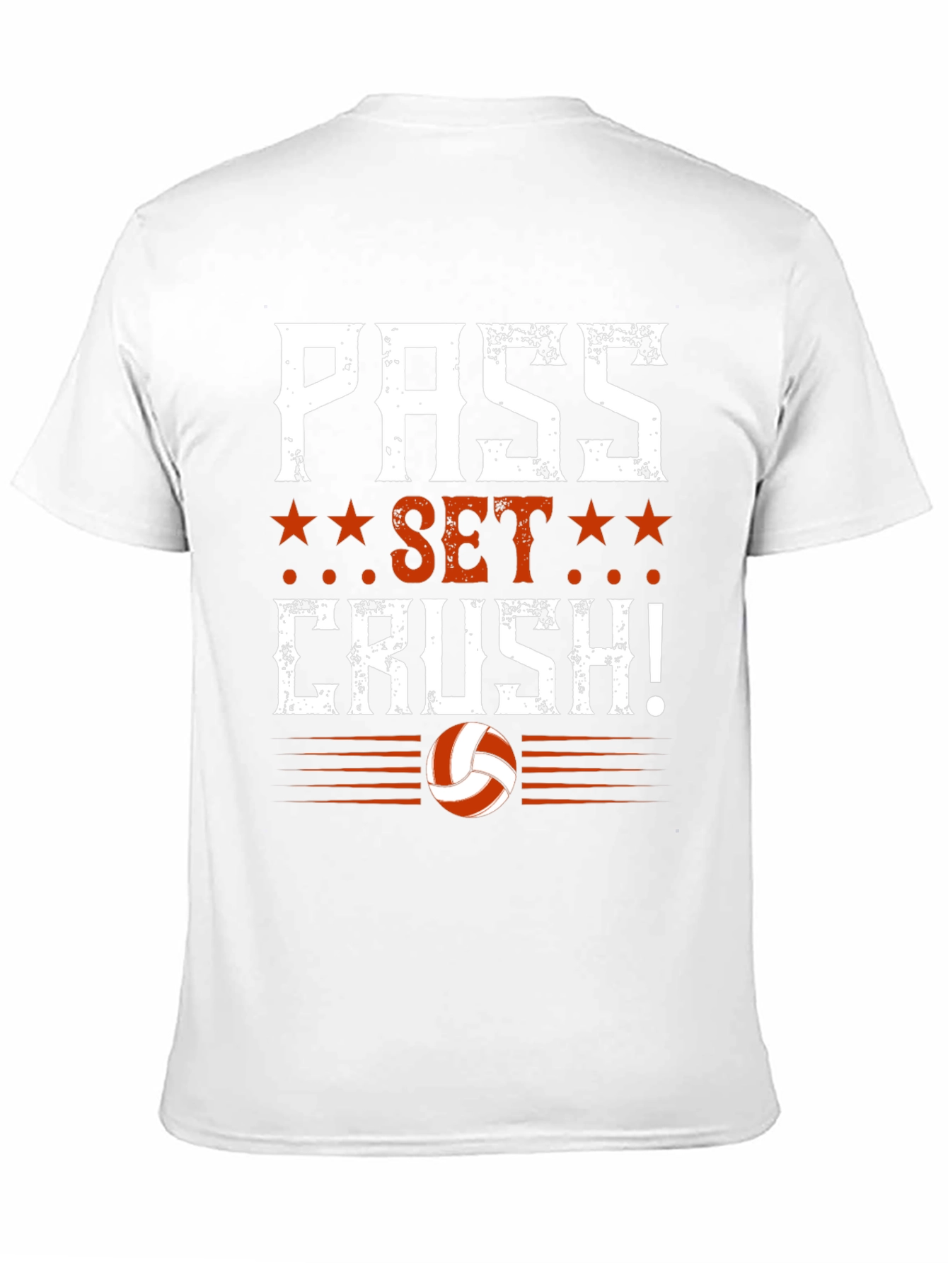 Volleyball Pass Set Crush Graphic T-Shirt