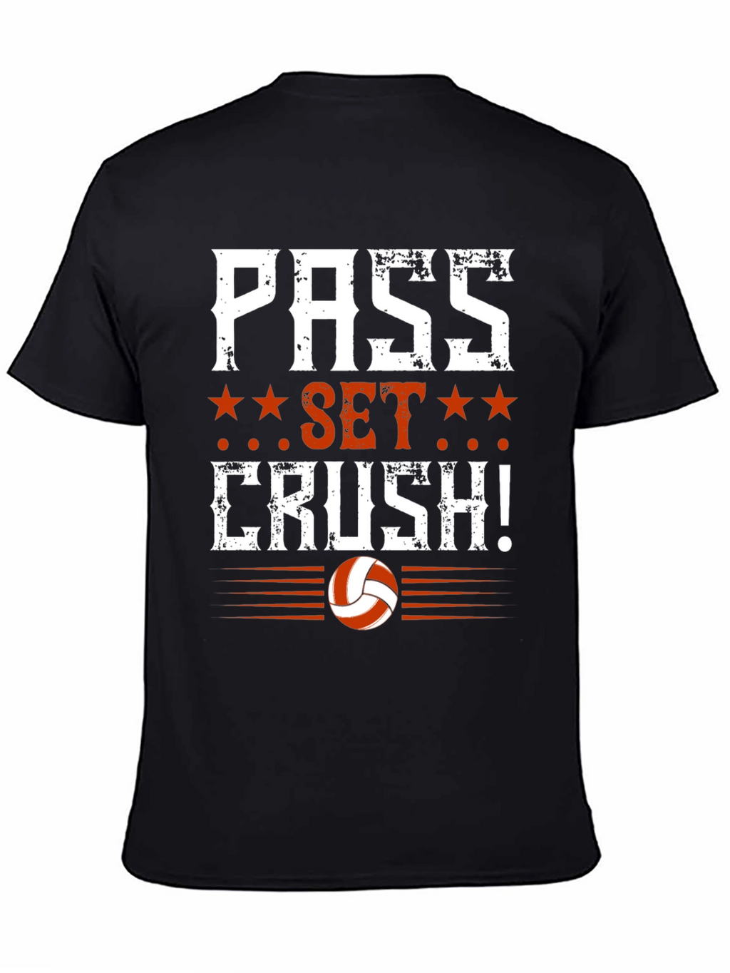 Volleyball Pass Set Crush Graphic T-Shirt