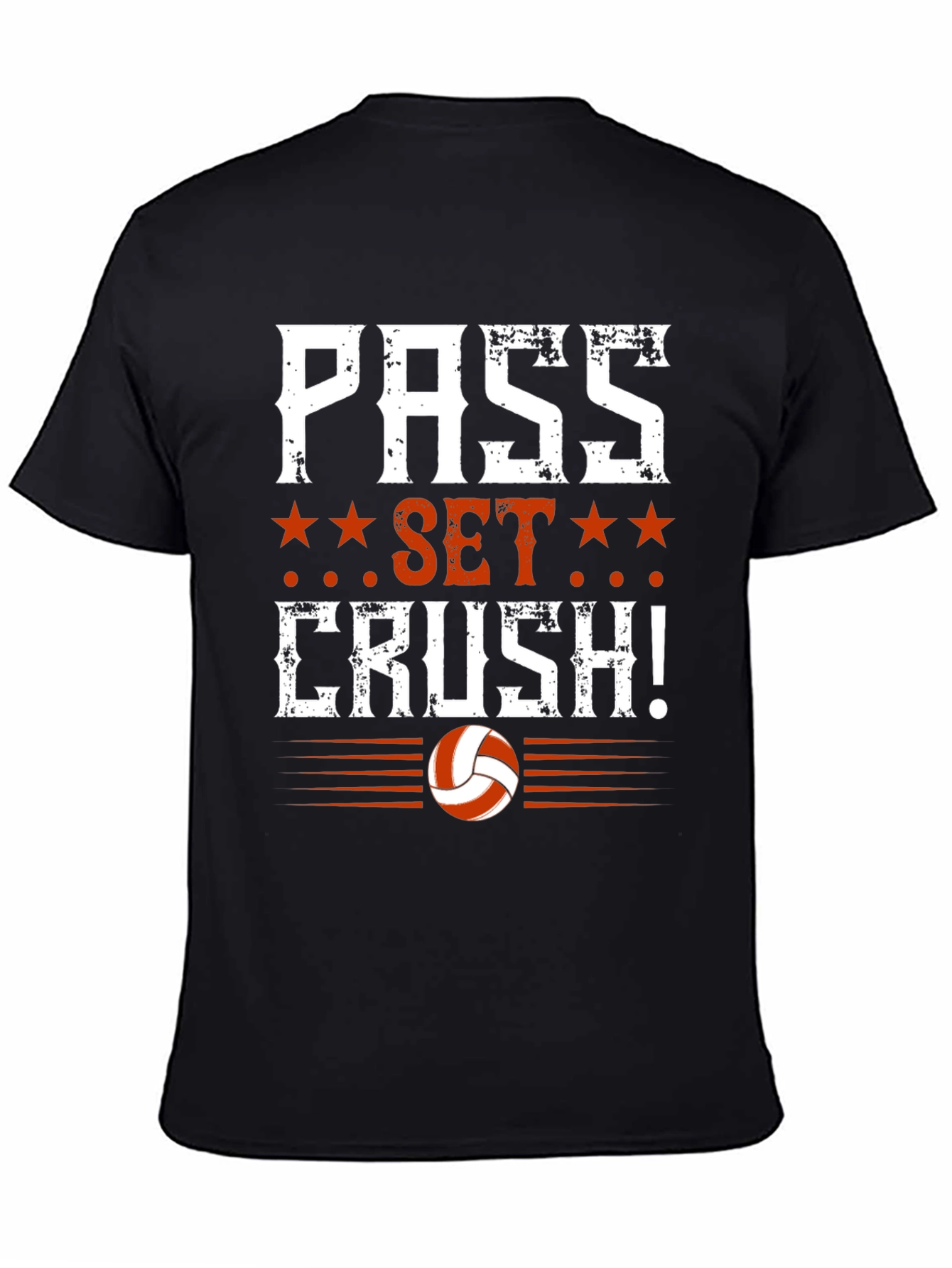 Volleyball Pass Set Crush Graphic T-Shirt