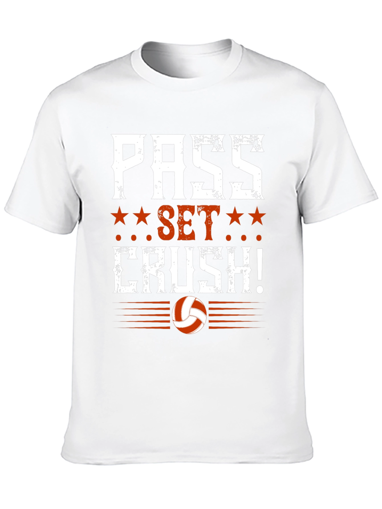 Volleyball Pass Set Crush Graphic T-Shirt