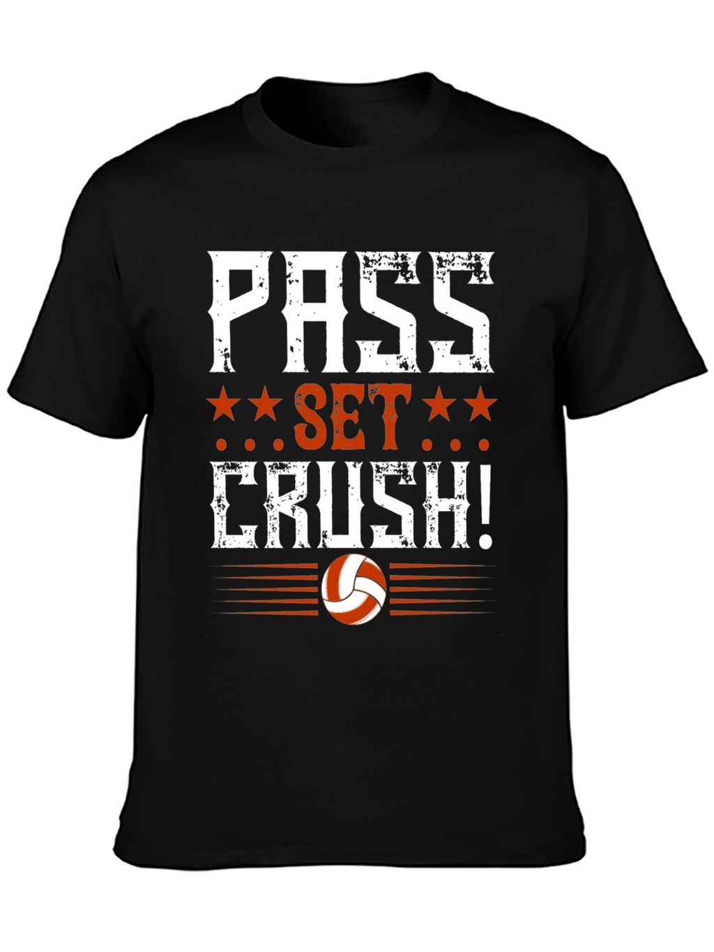 Volleyball Pass Set Crush Graphic T-Shirt