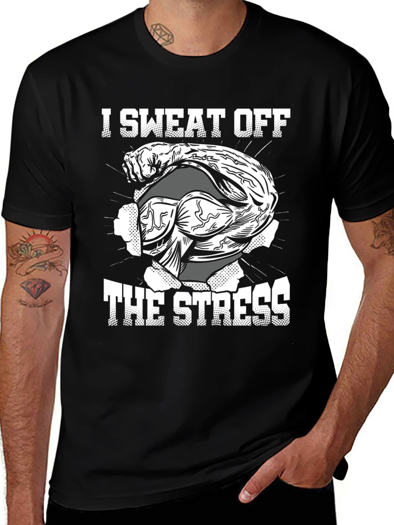 Sweat Off the Stress Gym T-Shirt