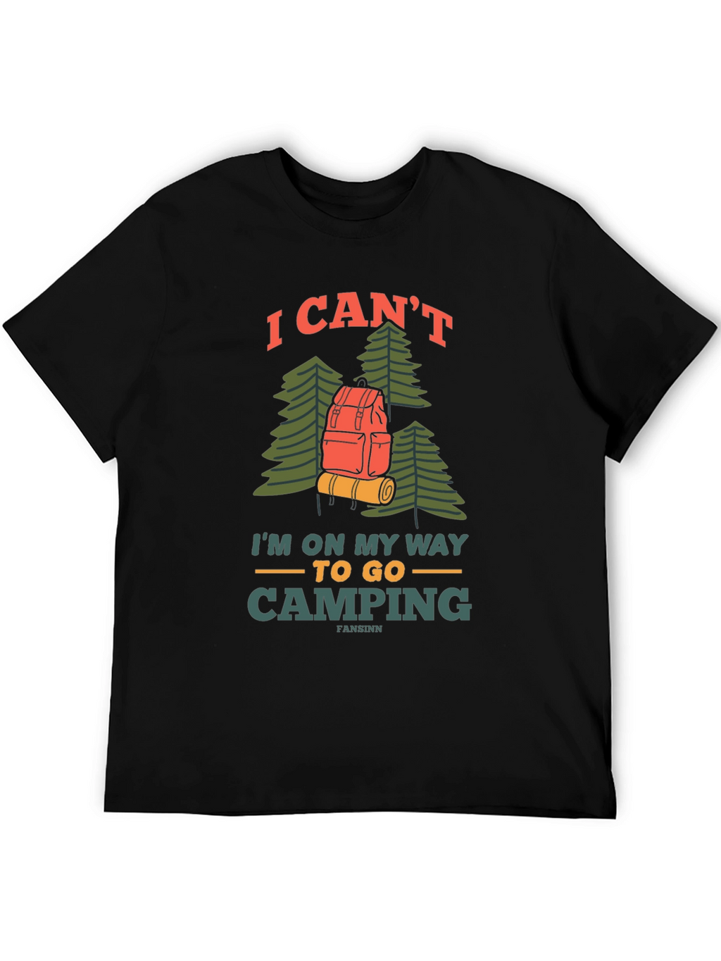 Camping Trip Graphic T-Shirt