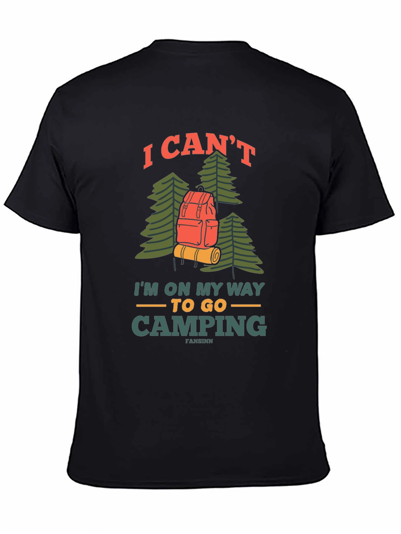 Camping Trip Graphic T-Shirt