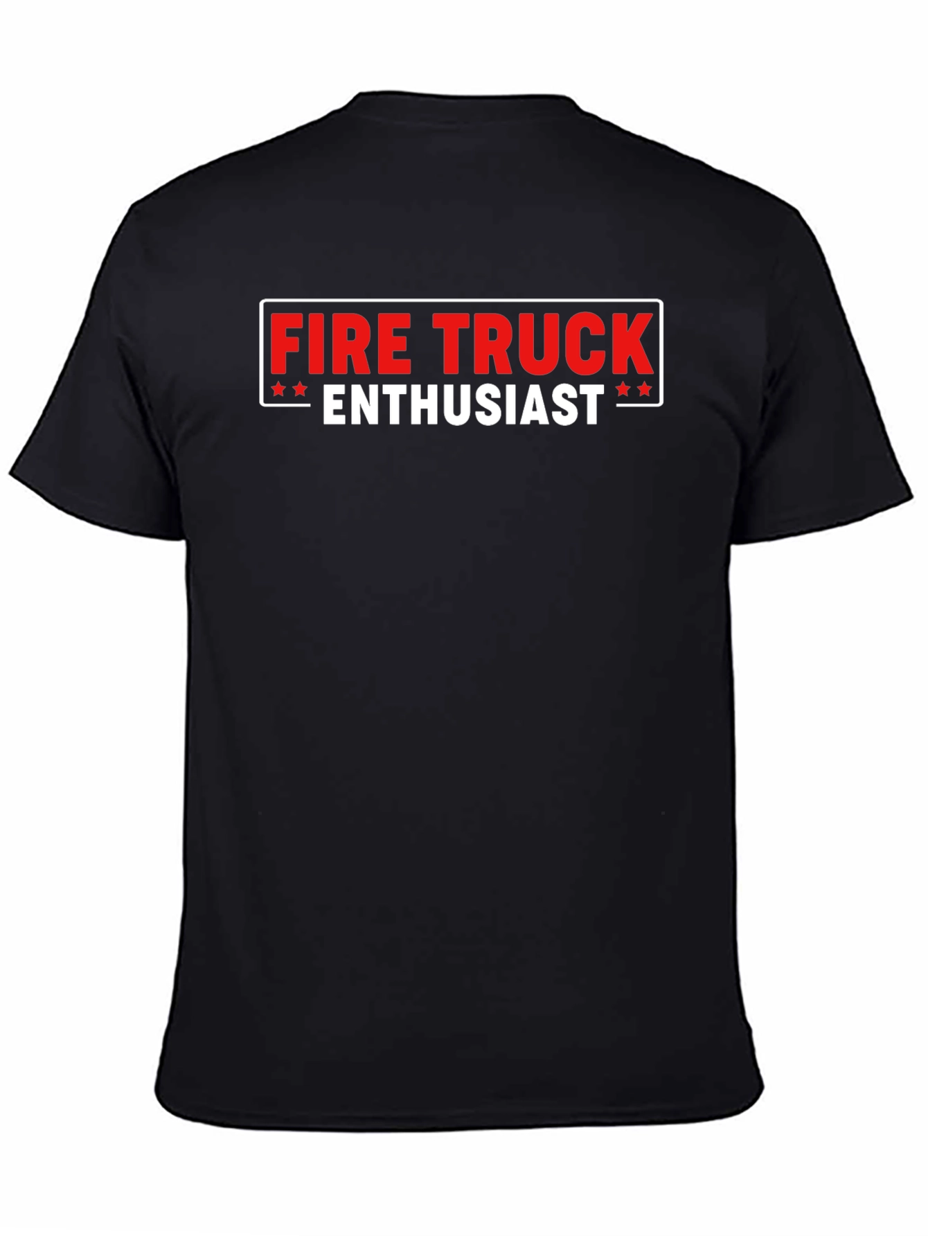 Fire Truck Enthusiast Graphic T-Shirt