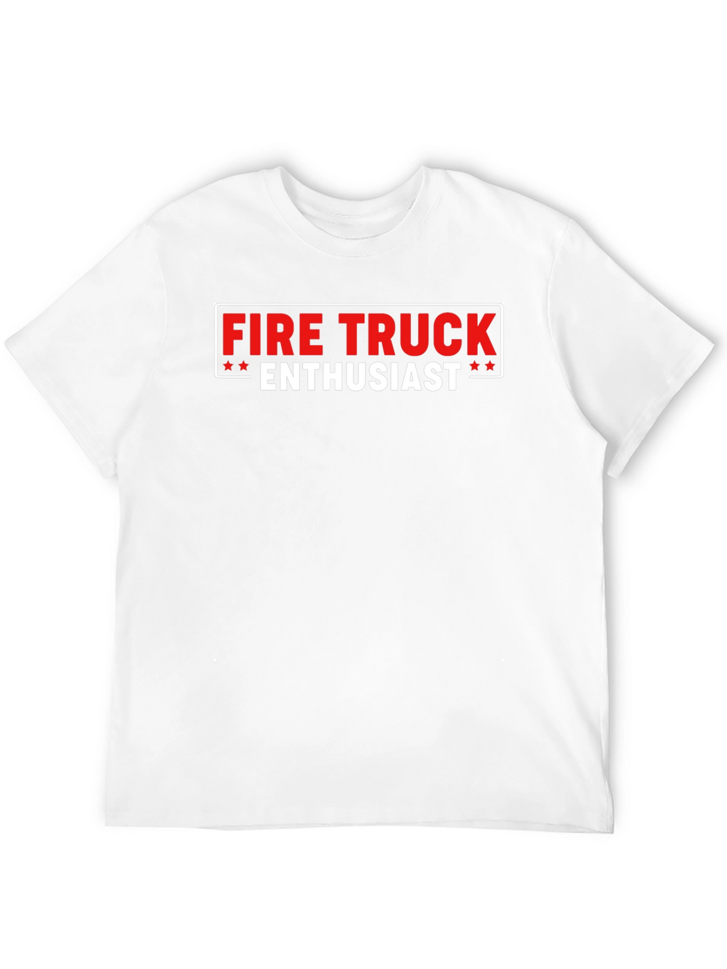 Fire Truck Enthusiast Graphic T-Shirt