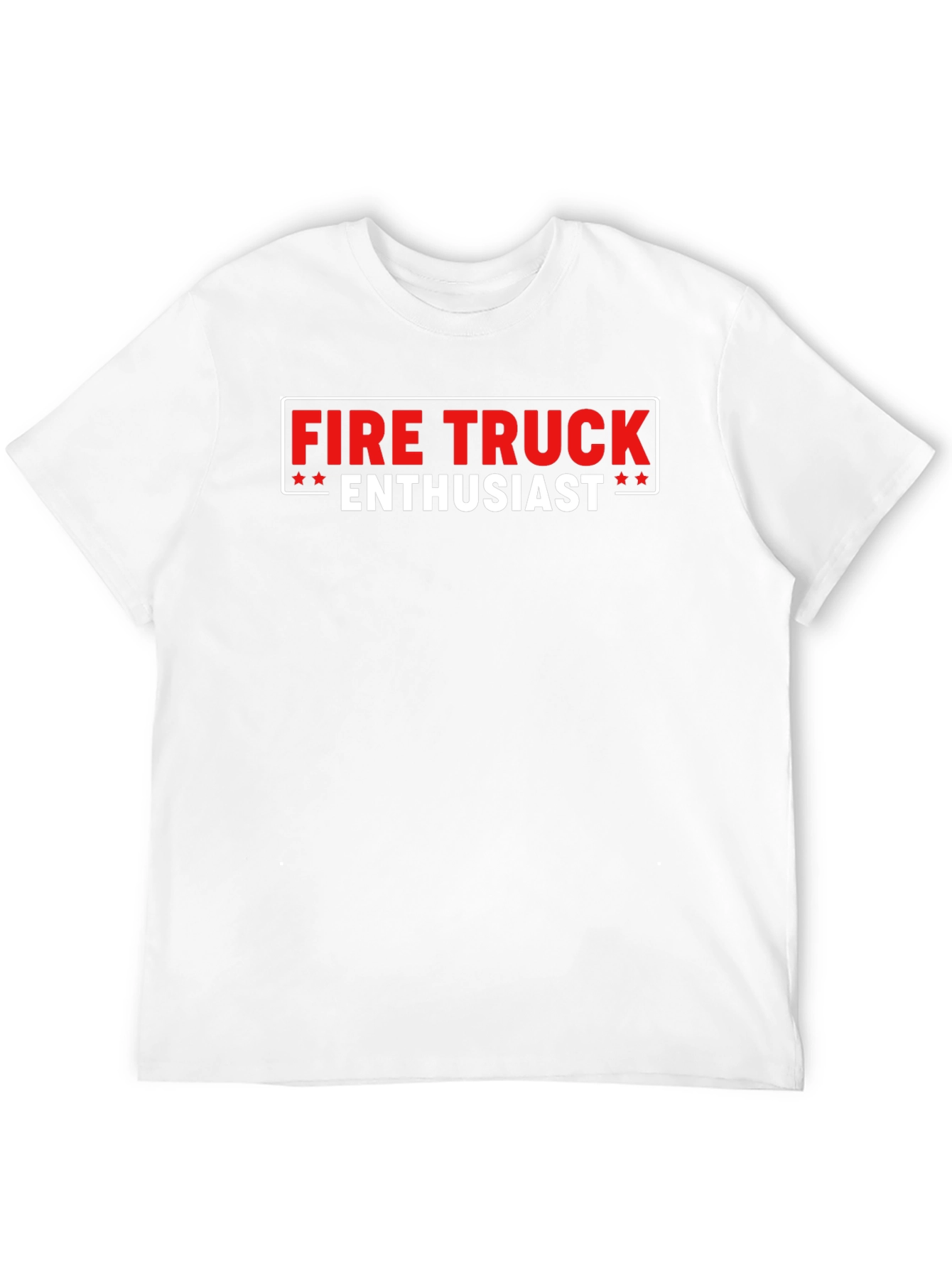 Fire Truck Enthusiast Graphic T-Shirt
