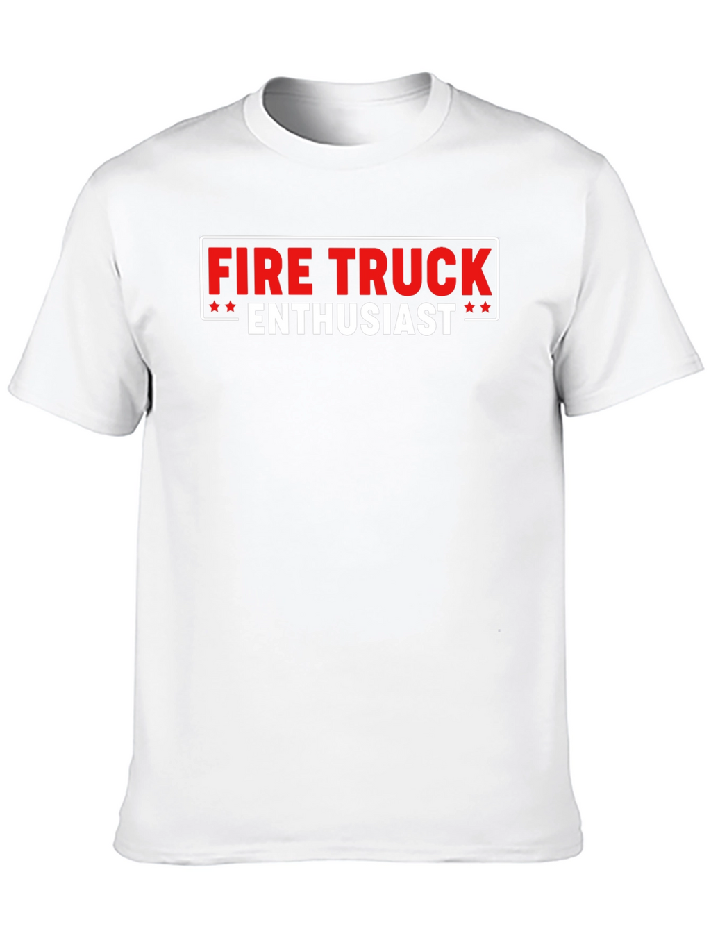 Fire Truck Enthusiast Graphic T-Shirt