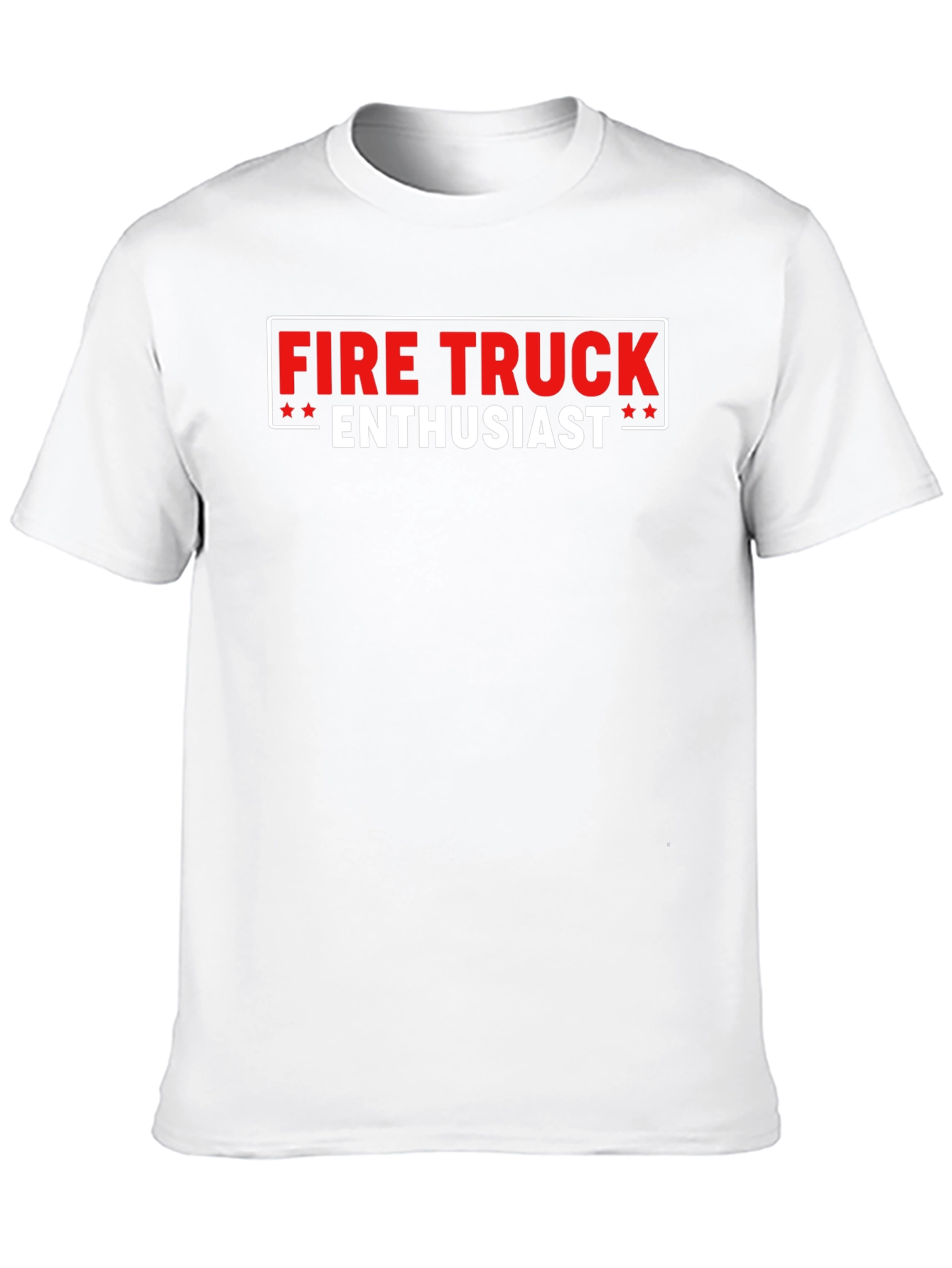 Fire Truck Enthusiast Graphic T-Shirt