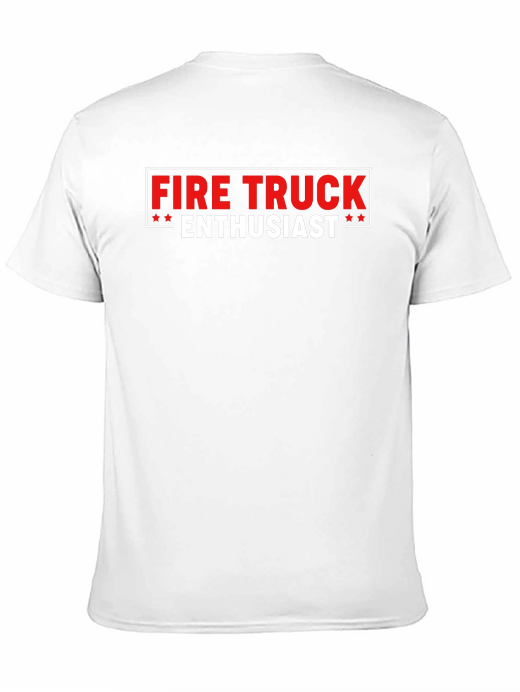 Fire Truck Enthusiast Graphic T-Shirt