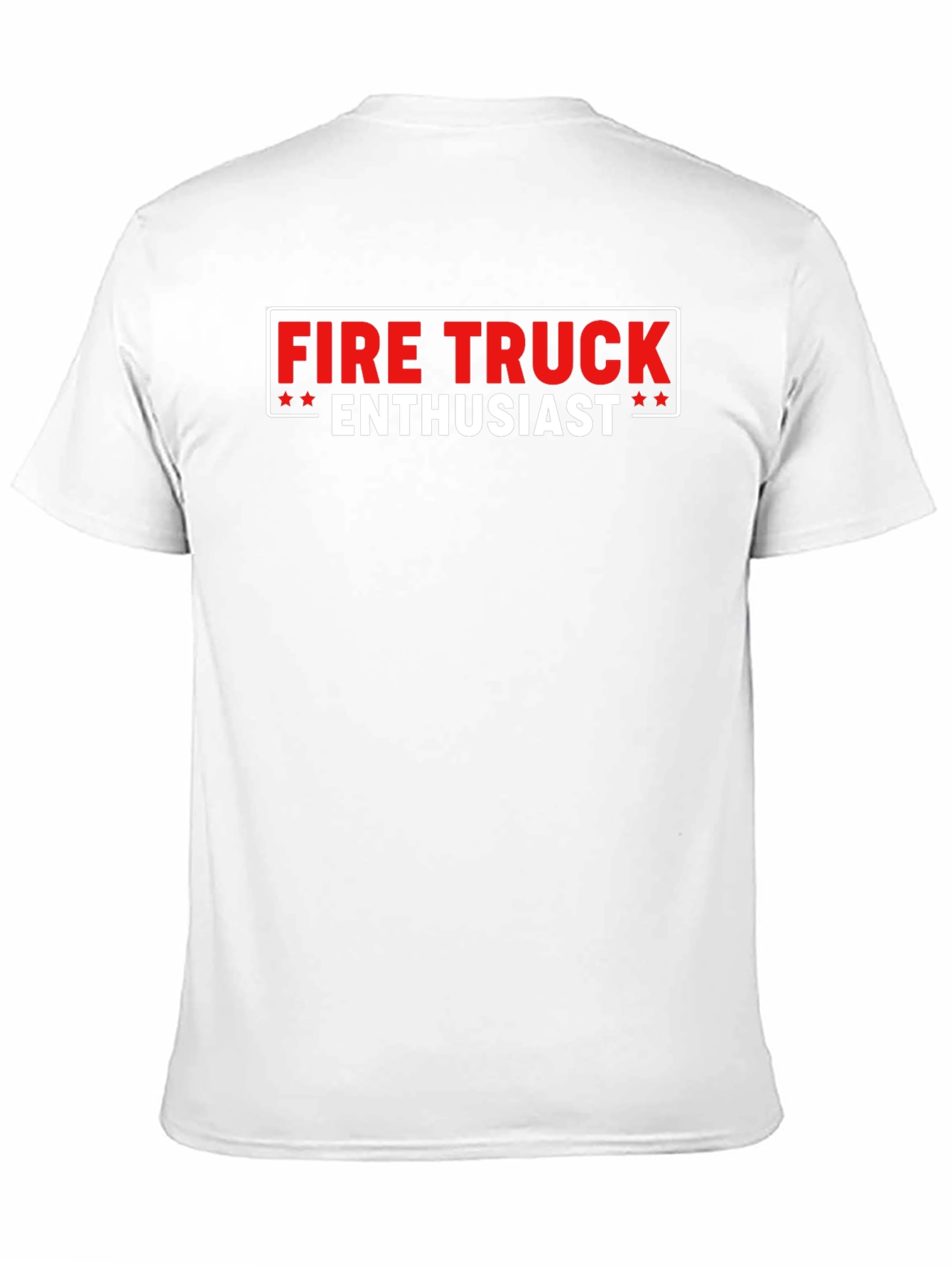 Fire Truck Enthusiast Graphic T-Shirt