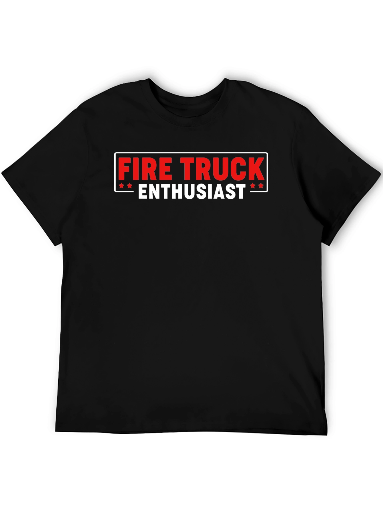 Fire Truck Enthusiast Graphic T-Shirt
